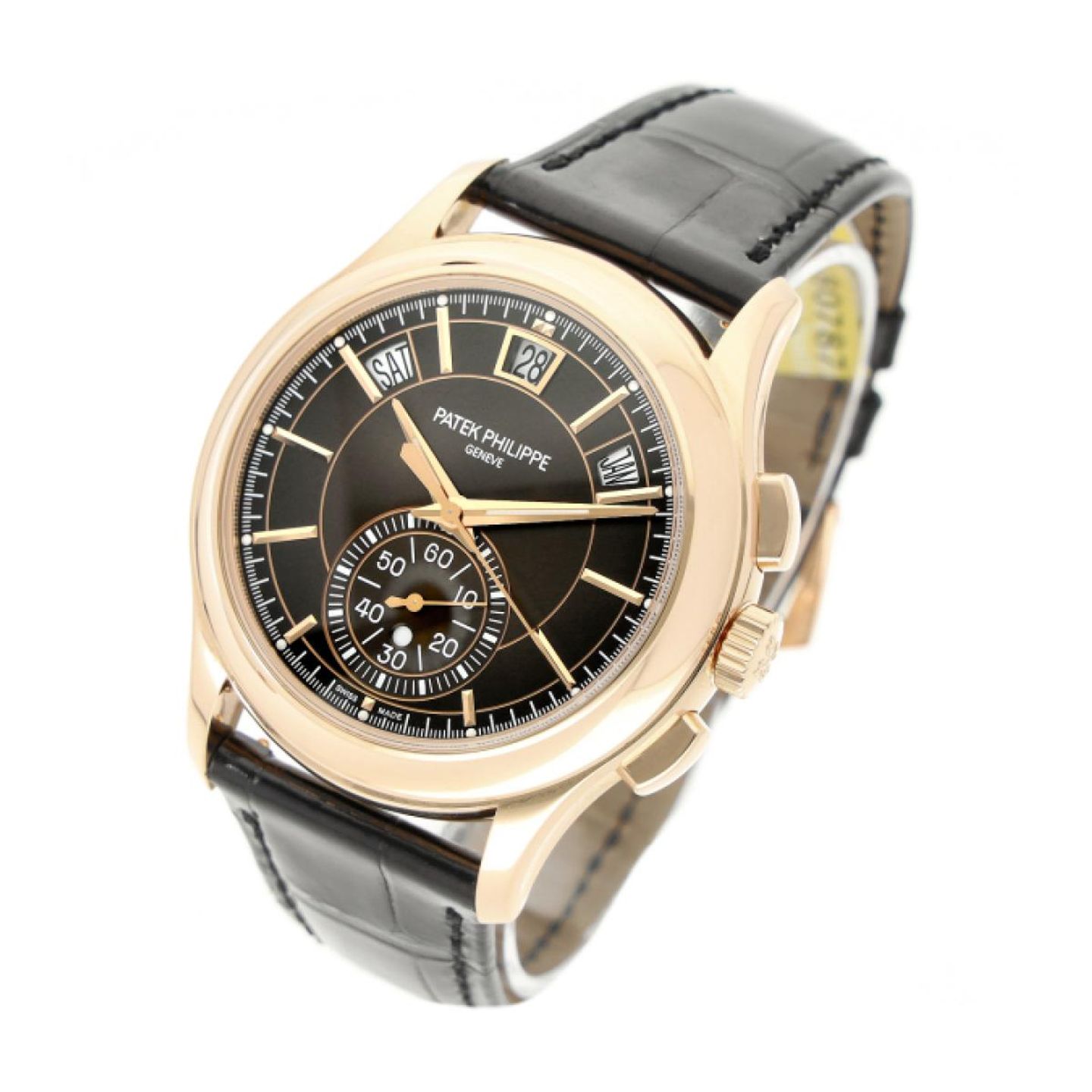 Patek Philippe Annual Calendar Chronograph 5905R-001 (2021) - Brown dial 42 mm Rose Gold case (2/5)