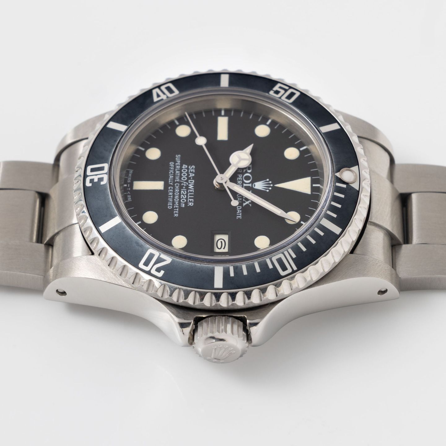 Rolex Sea-Dweller 16660 (1983) - Zwart wijzerplaat 40mm Staal (8/8)