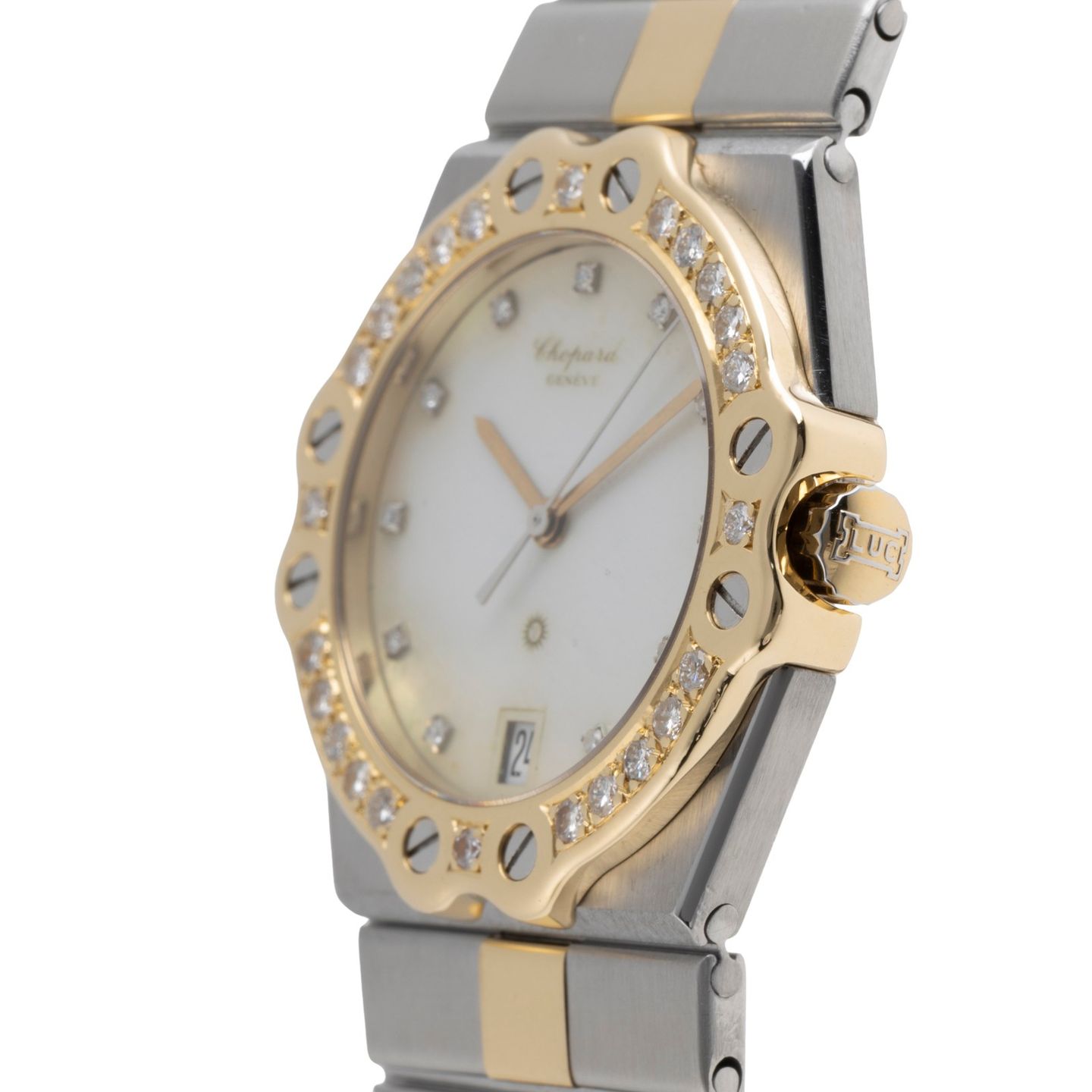 Chopard St. Moritz 8023 (Unknown (random serial)) - 32 mm Gold/Steel case (6/8)