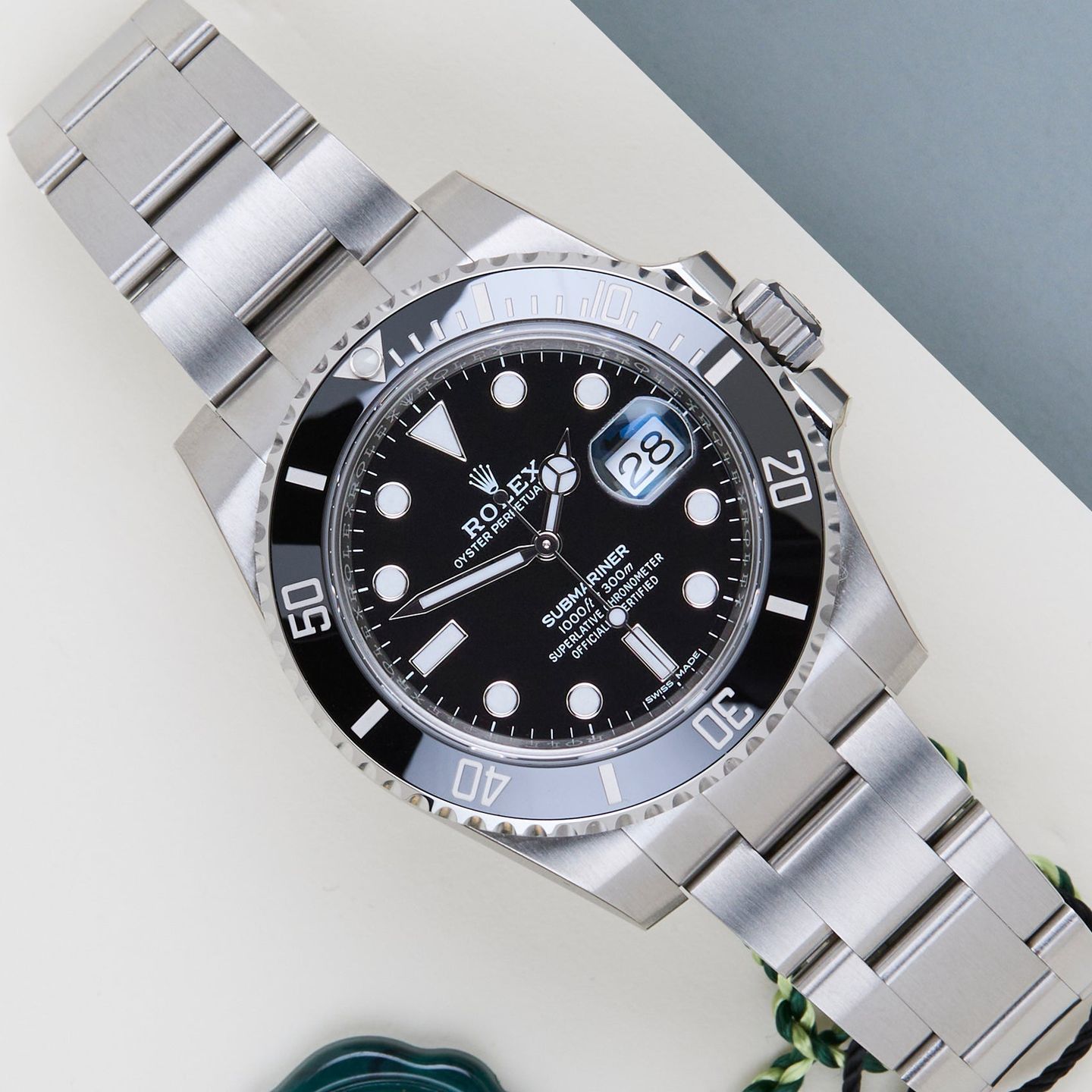 Rolex Submariner Date 116610LN (2018) - Zwart wijzerplaat 40mm Staal (1/8)