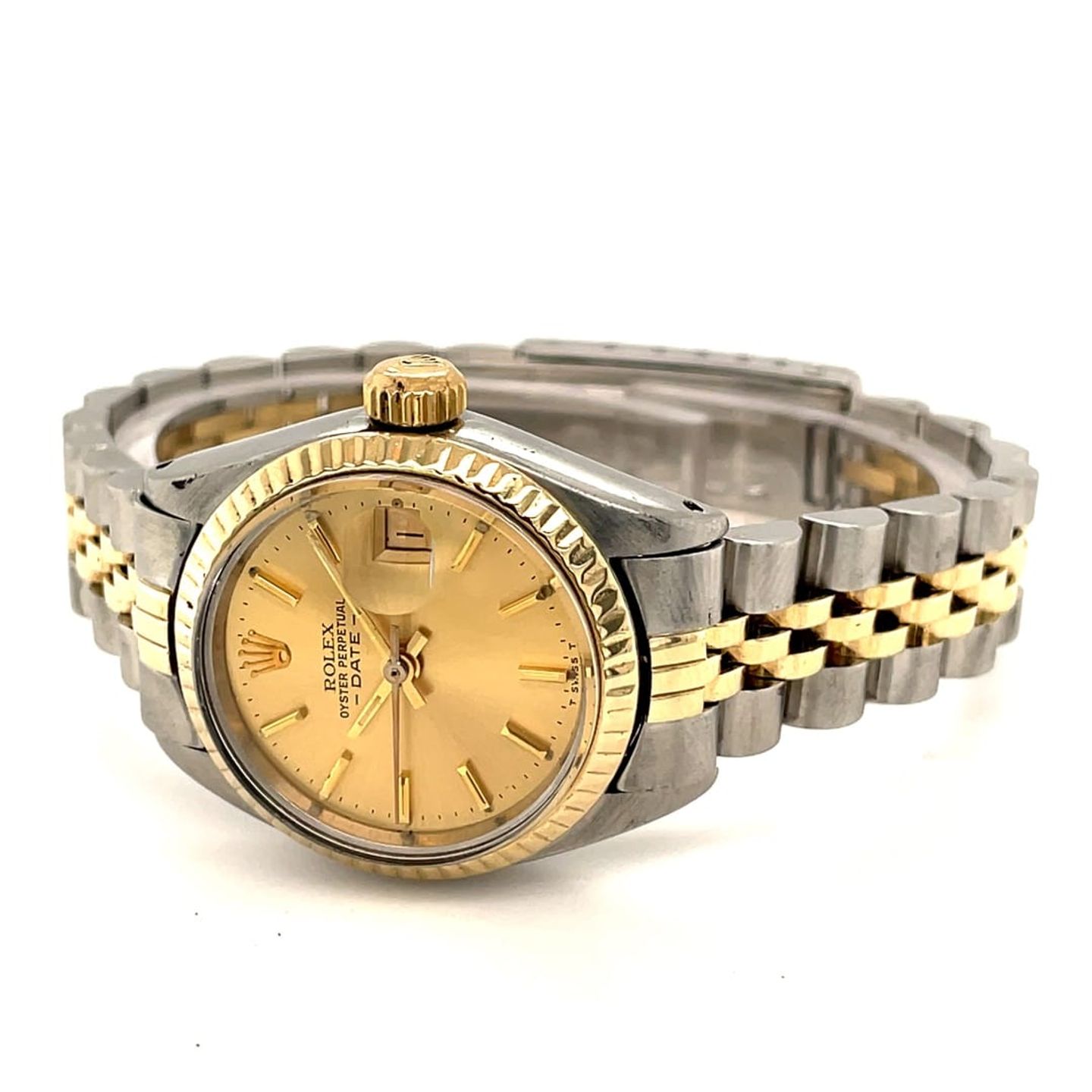 Rolex Lady-Datejust 6917 (1978) - Champagne dial 26 mm Steel case (5/8)