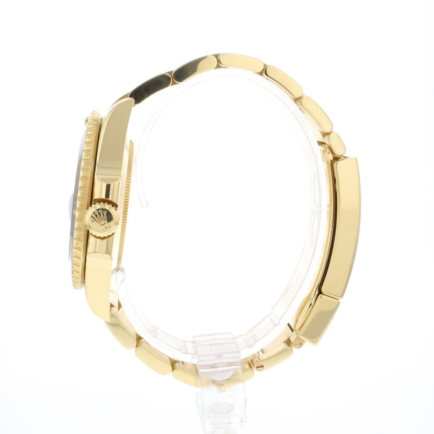 Rolex Submariner Date 116618LN (2019) - 40 mm Yellow Gold case (3/6)