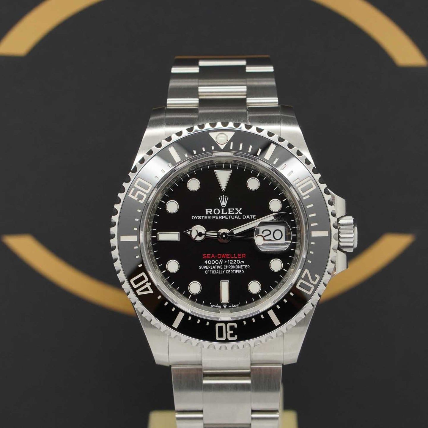 Rolex Sea-Dweller 126600 (2019) - Zwart wijzerplaat 43mm Staal (1/7)