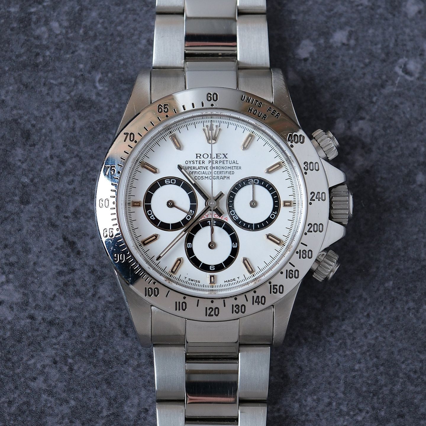 Rolex Daytona 16520 (1999) - White dial 40 mm Steel case (7/8)