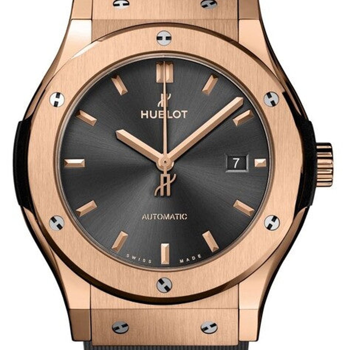 Hublot Classic Fusion Racing Grey 542.OX.7081.RX (2025) - Grey dial 42 mm Rose Gold case (1/1)