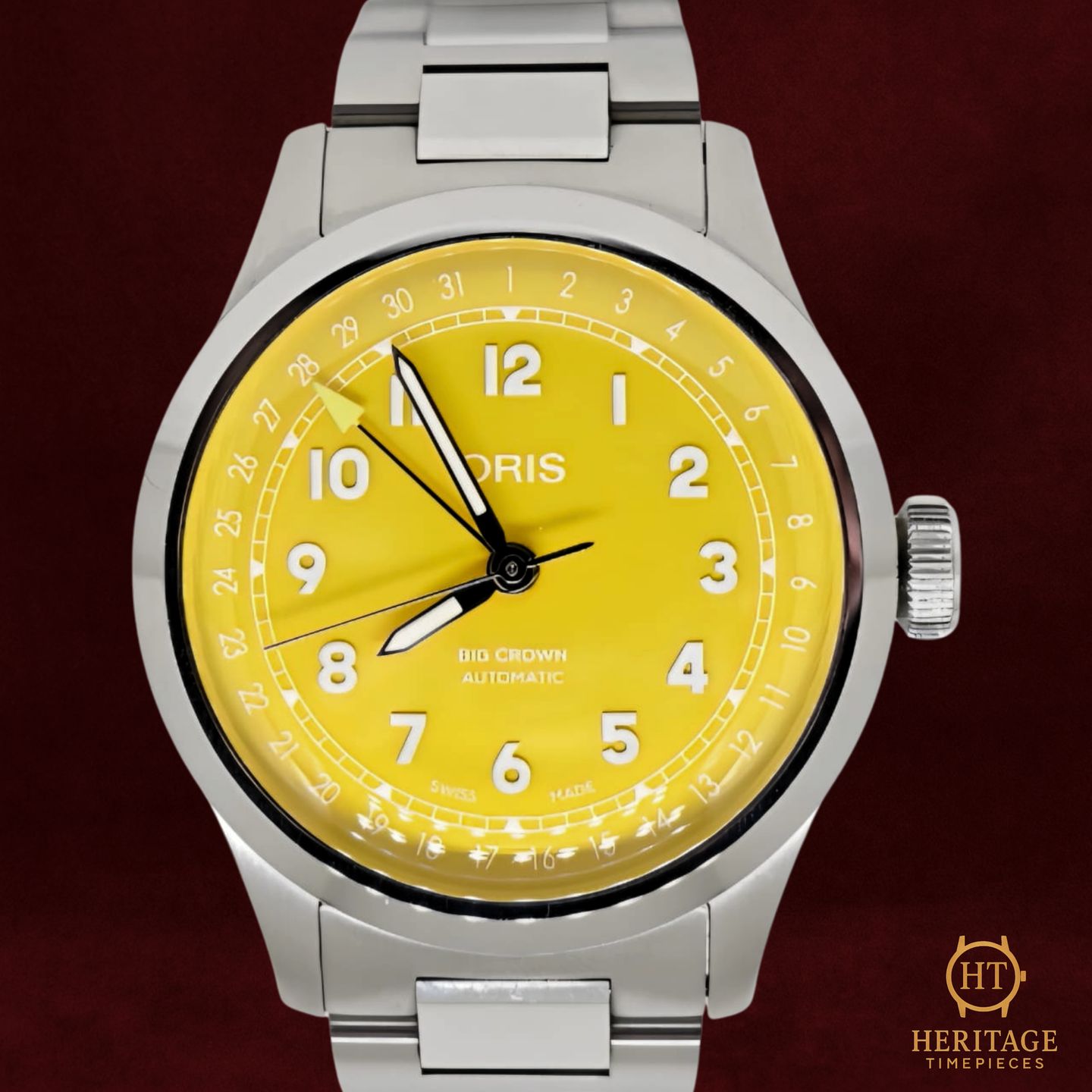 Oris Big Crown Pointer Date 01 754 7798 4069-07 8 20 06 - (2/5)