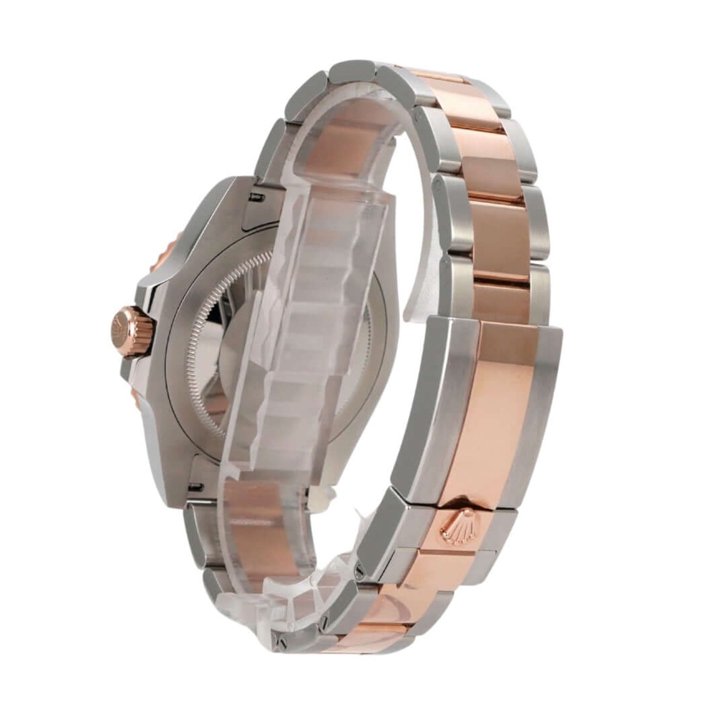 Rolex GMT-Master II 126711CHNR (2022) - Black dial 40 mm Gold/Steel case (7/8)