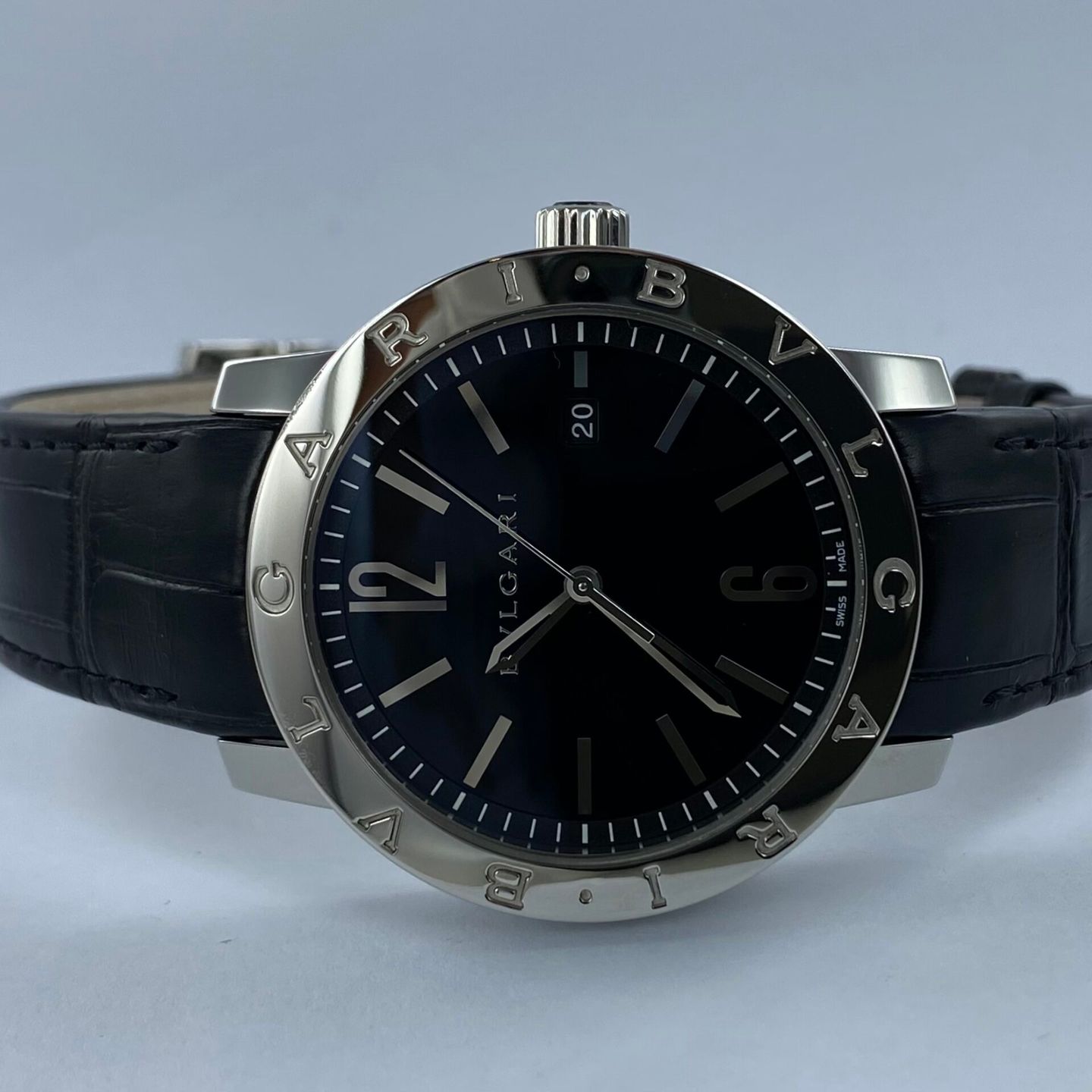 Bulgari Bulgari BB41BSLD (2024) - Zwart wijzerplaat 41mm Staal (1/6)