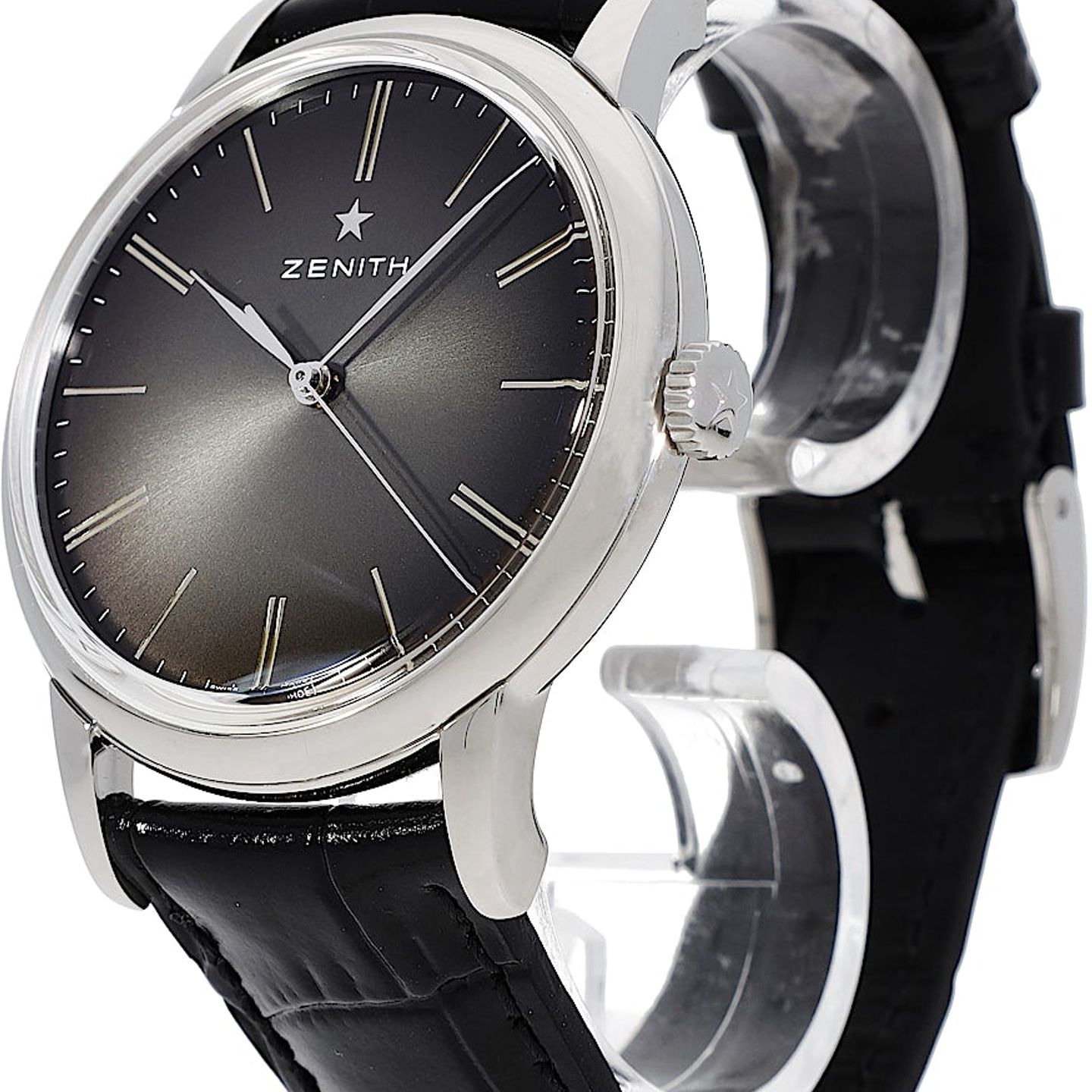 Zenith Elite 03.2290.679/26.C493 (Unknown (random serial)) - Black dial 39 mm Steel case (3/5)