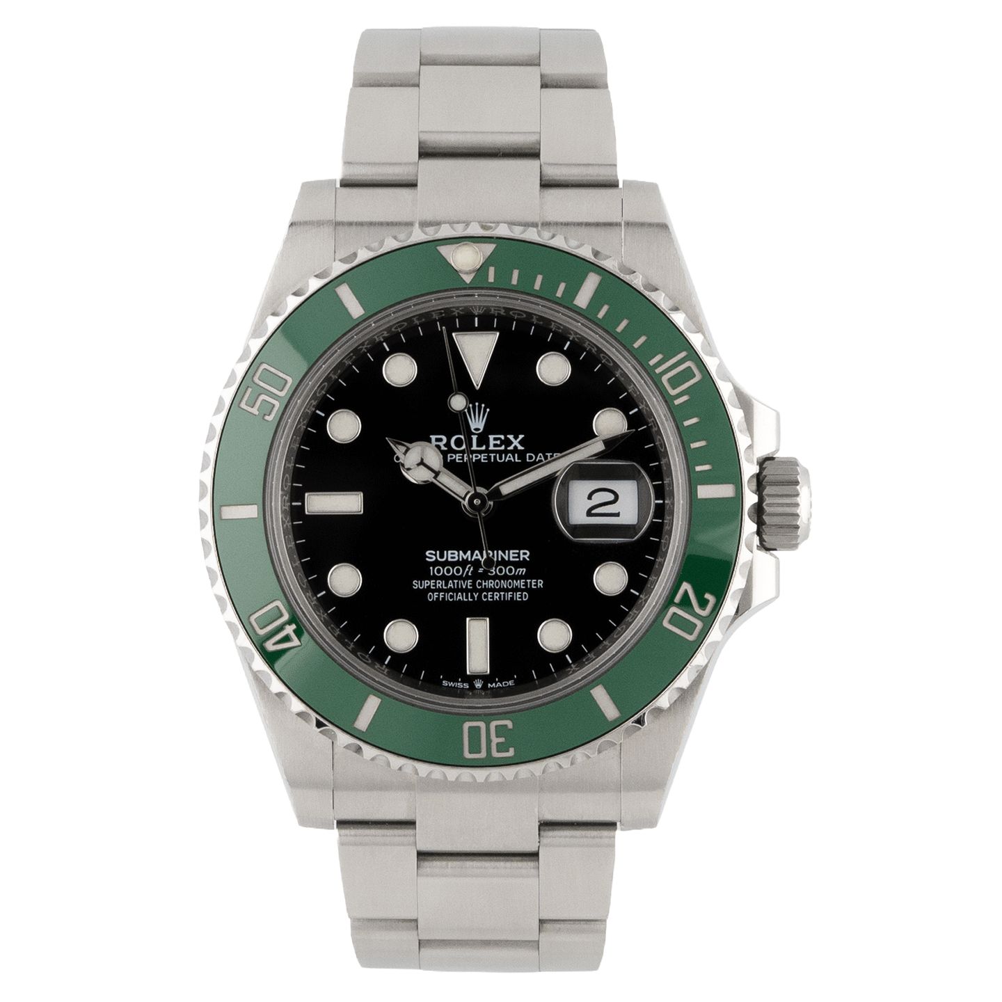Rolex Submariner Date 126610LV (2020) - Zwart wijzerplaat 41mm Staal (1/7)