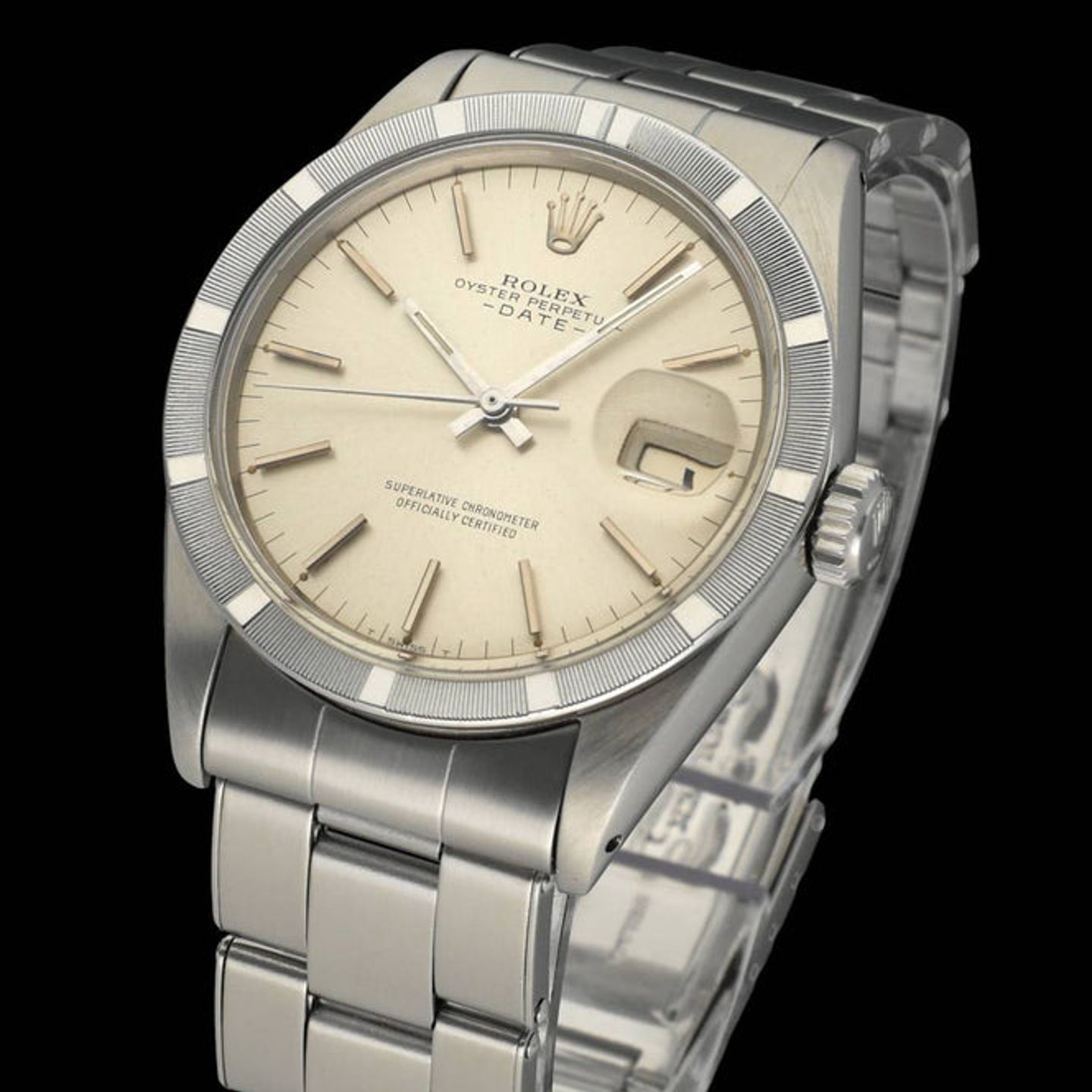 Rolex Oyster Perpetual Date 1501 (1966) - Silver dial 34 mm Steel case (18/21)