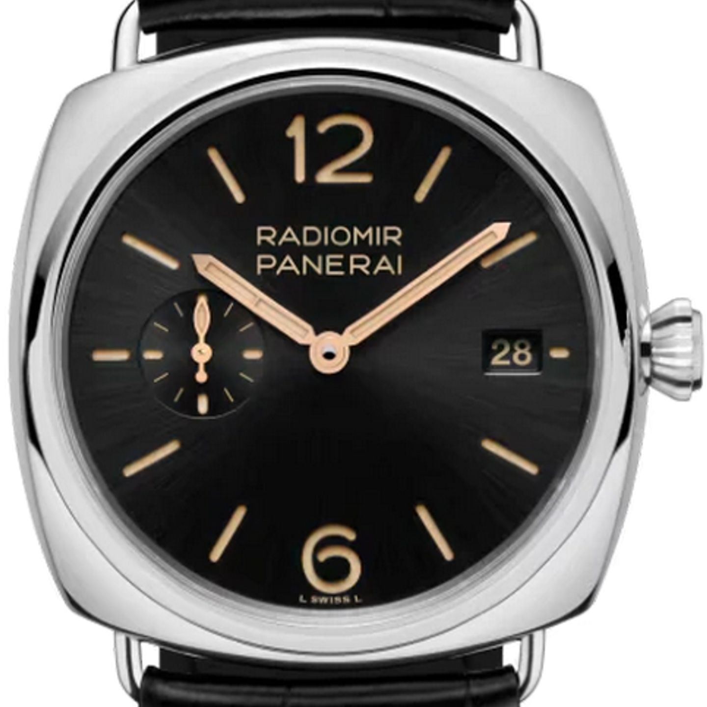 Panerai Radiomir PAM01572 (2026) - Zwart wijzerplaat 40mm Staal (1/1)