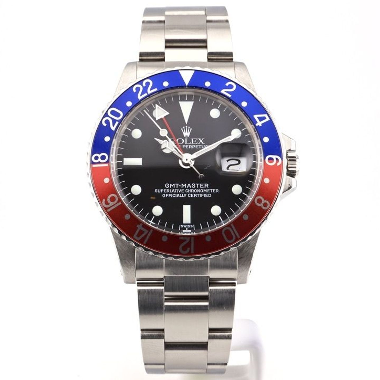 Rolex GMT-Master 1675 (1971) - Zwart wijzerplaat 40mm Staal (1/8)