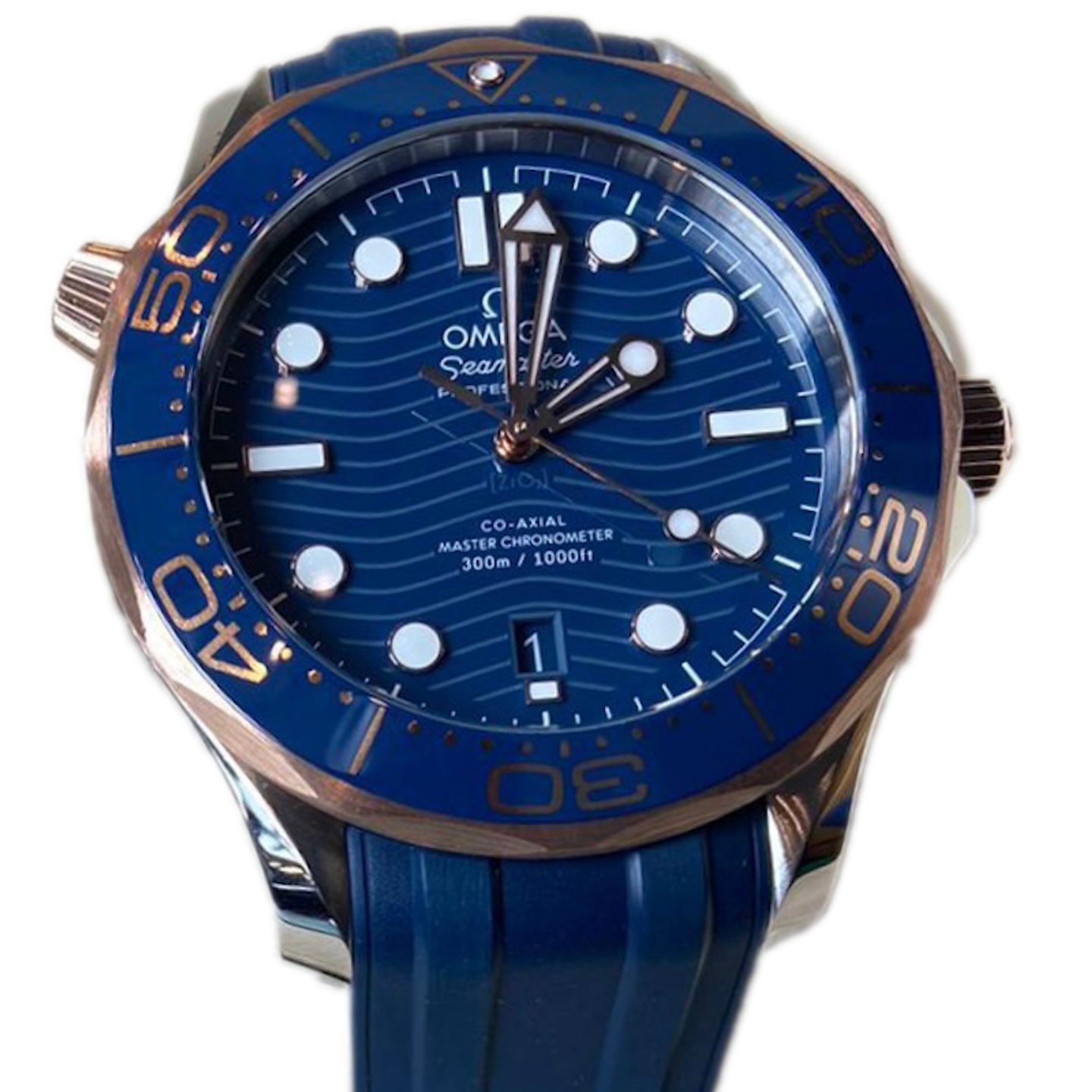 Omega Seamaster Diver 300 M 210.22.42.20.03.001 (2023) - Blue dial 42 mm Steel case (1/1)