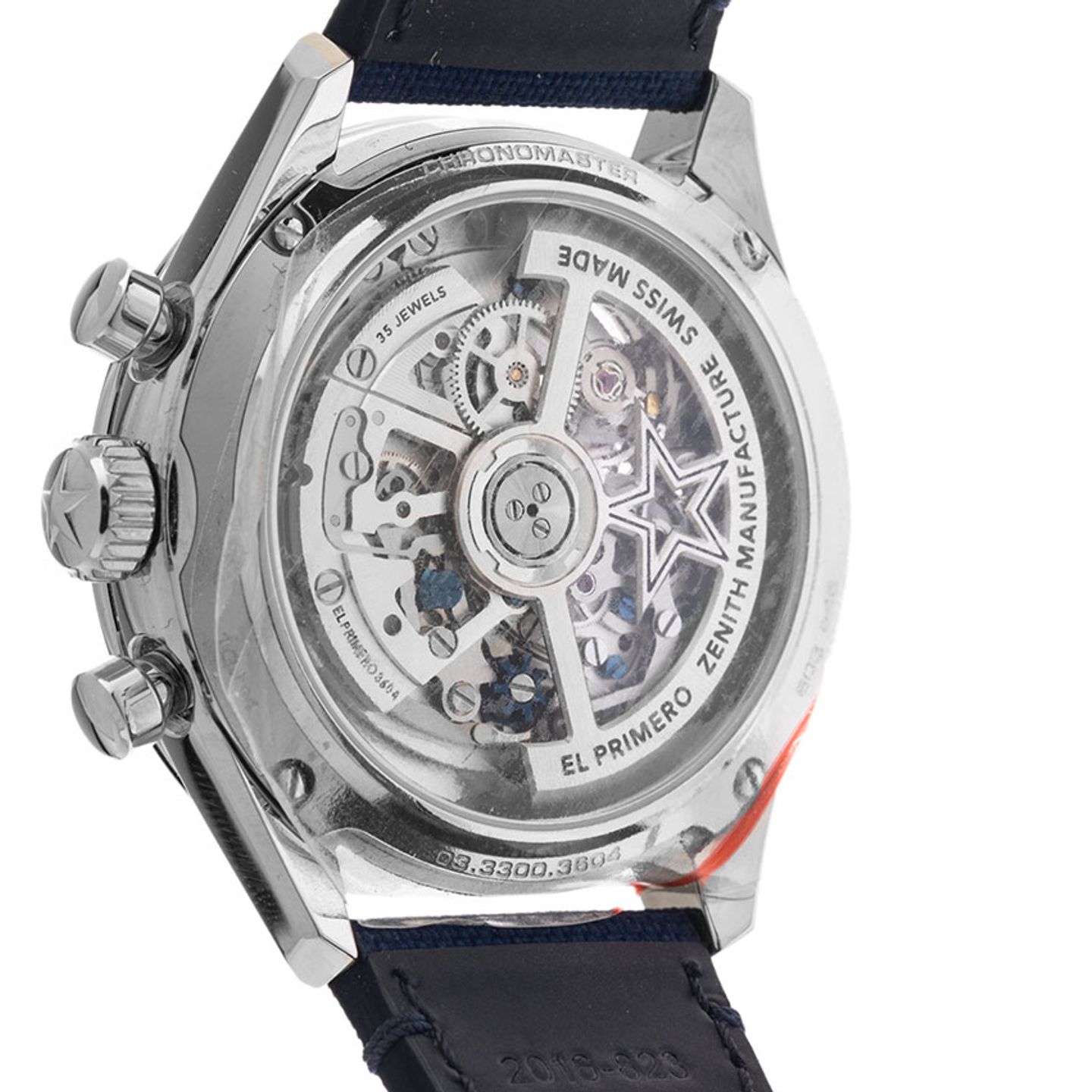 Zenith El Primero Chronomaster 03.3300.3604/69.C823 (2024) - Zilver wijzerplaat 40mm Staal (5/6)