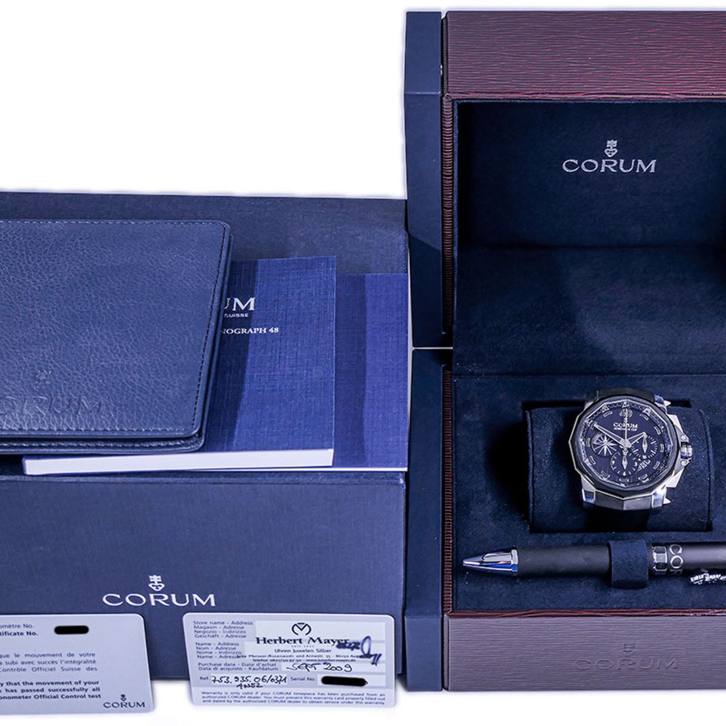 Corum Admiral's Cup Challenger 753.935.06/0371AN52 - (12/12)