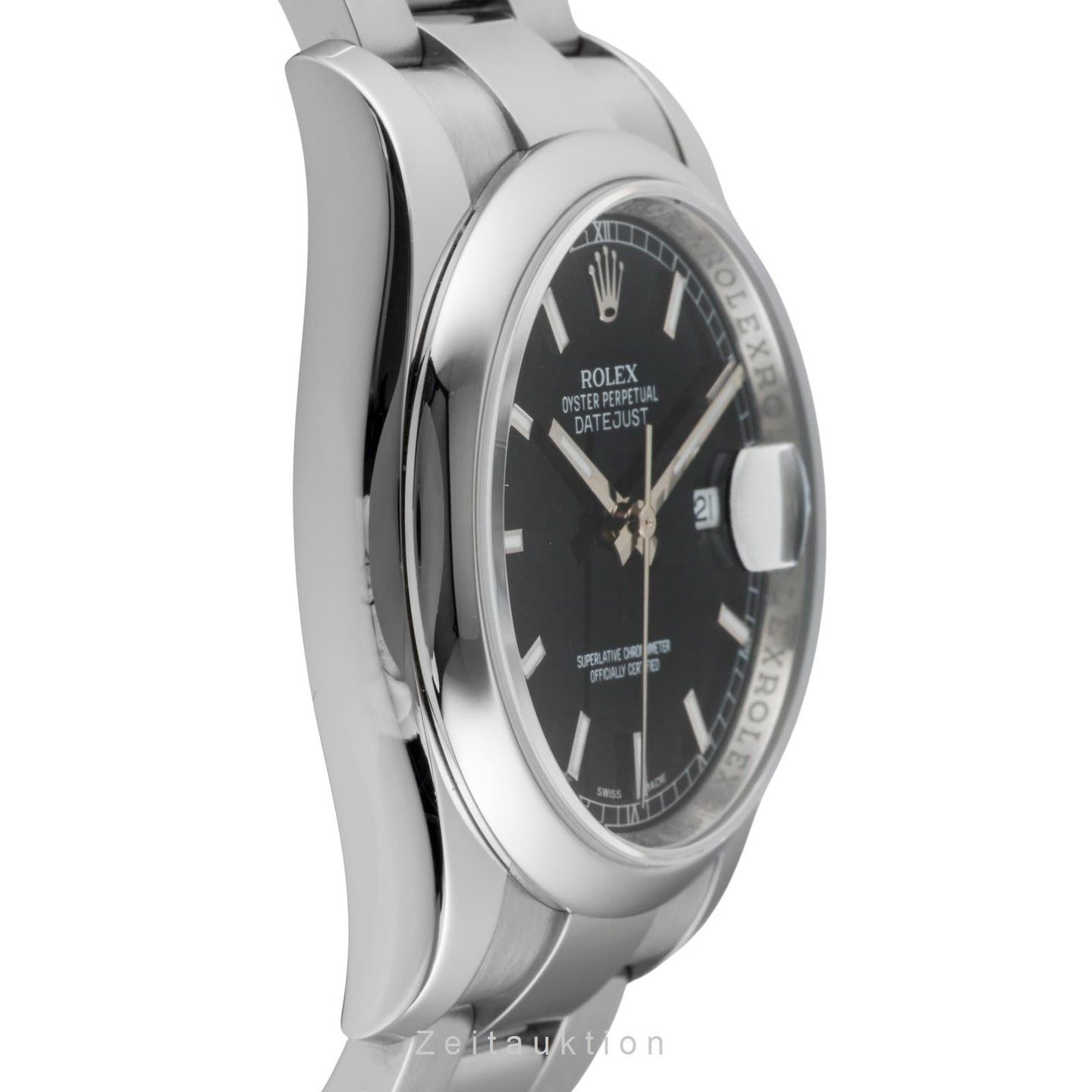 Rolex Datejust 36 116200 (Unknown (random serial)) - Black dial 36 mm Steel case (6/8)