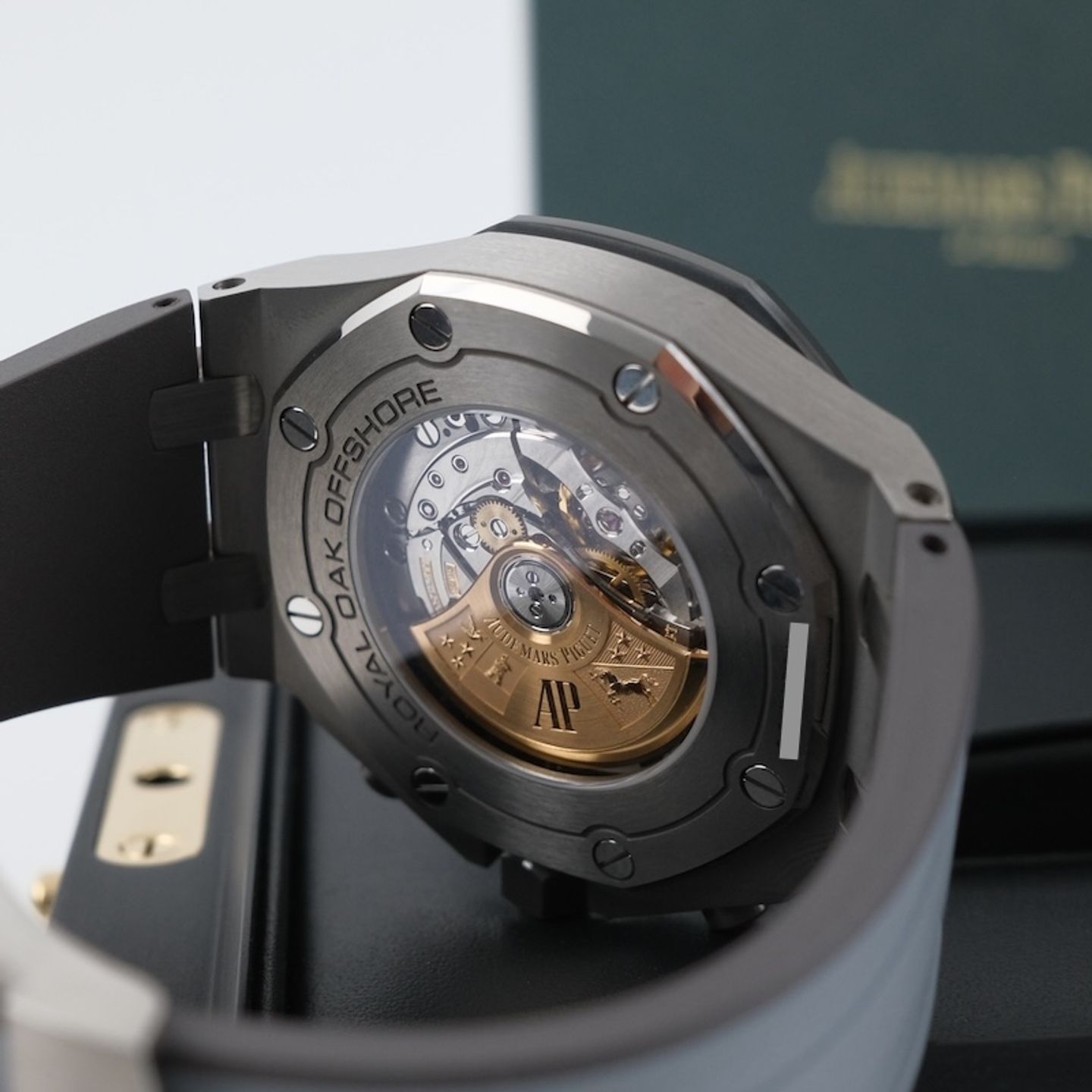Audemars Piguet Royal Oak Offshore Chronograph 26470IO.OO.A006CA.01 (2021) - Grey dial 42 mm Titanium case (8/8)