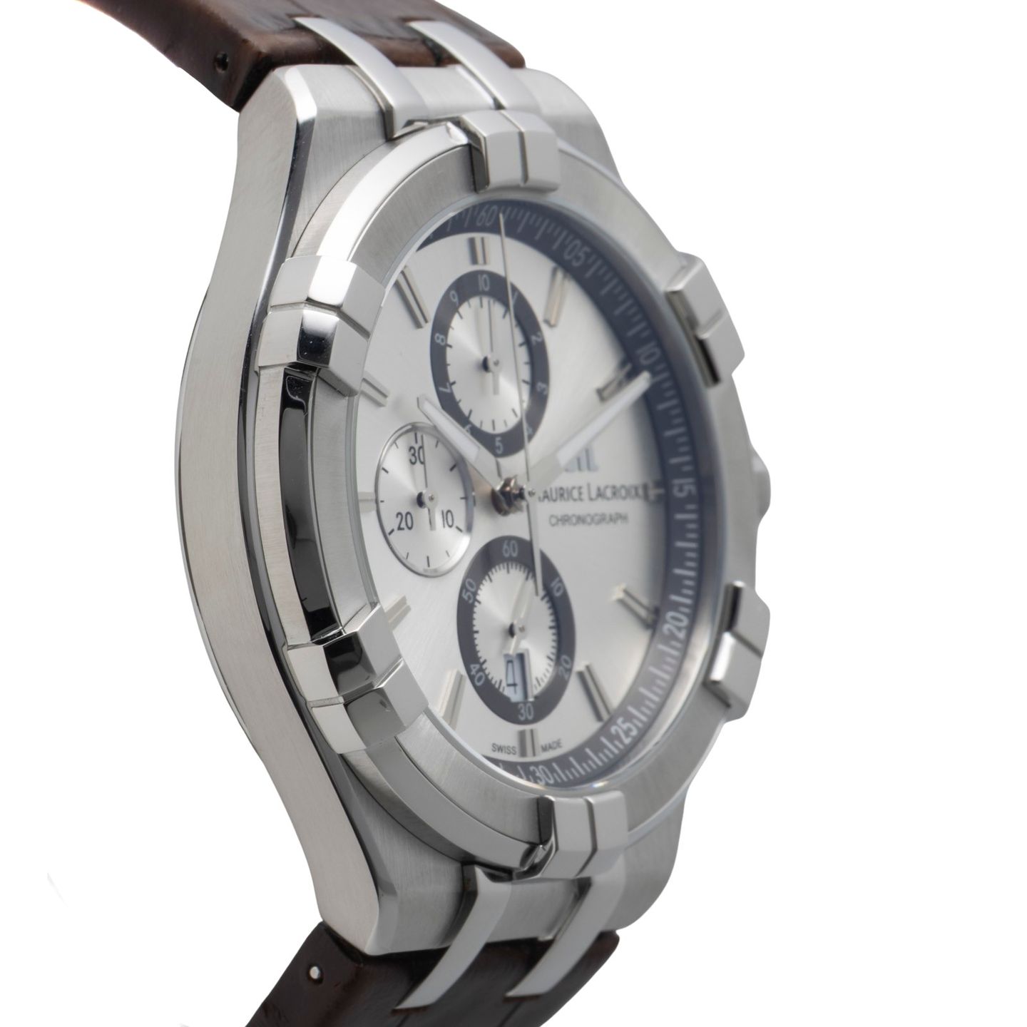 Maurice Lacroix Aikon AI6006-PVY11-170-1 (Unknown (random serial)) - Pearl dial 35 mm Steel case (7/8)