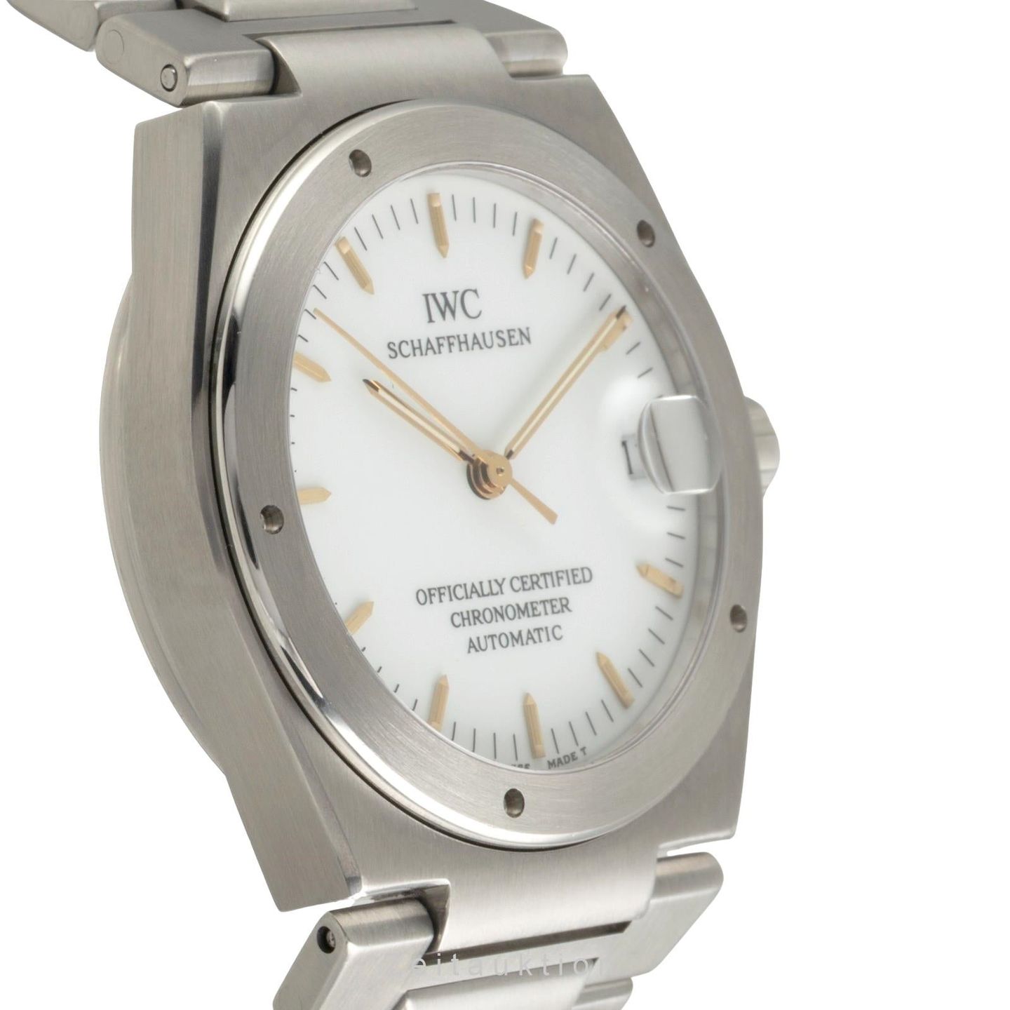 IWC Ingenieur IW352101 (Unknown (random serial)) - White dial 34 mm Steel case (6/8)