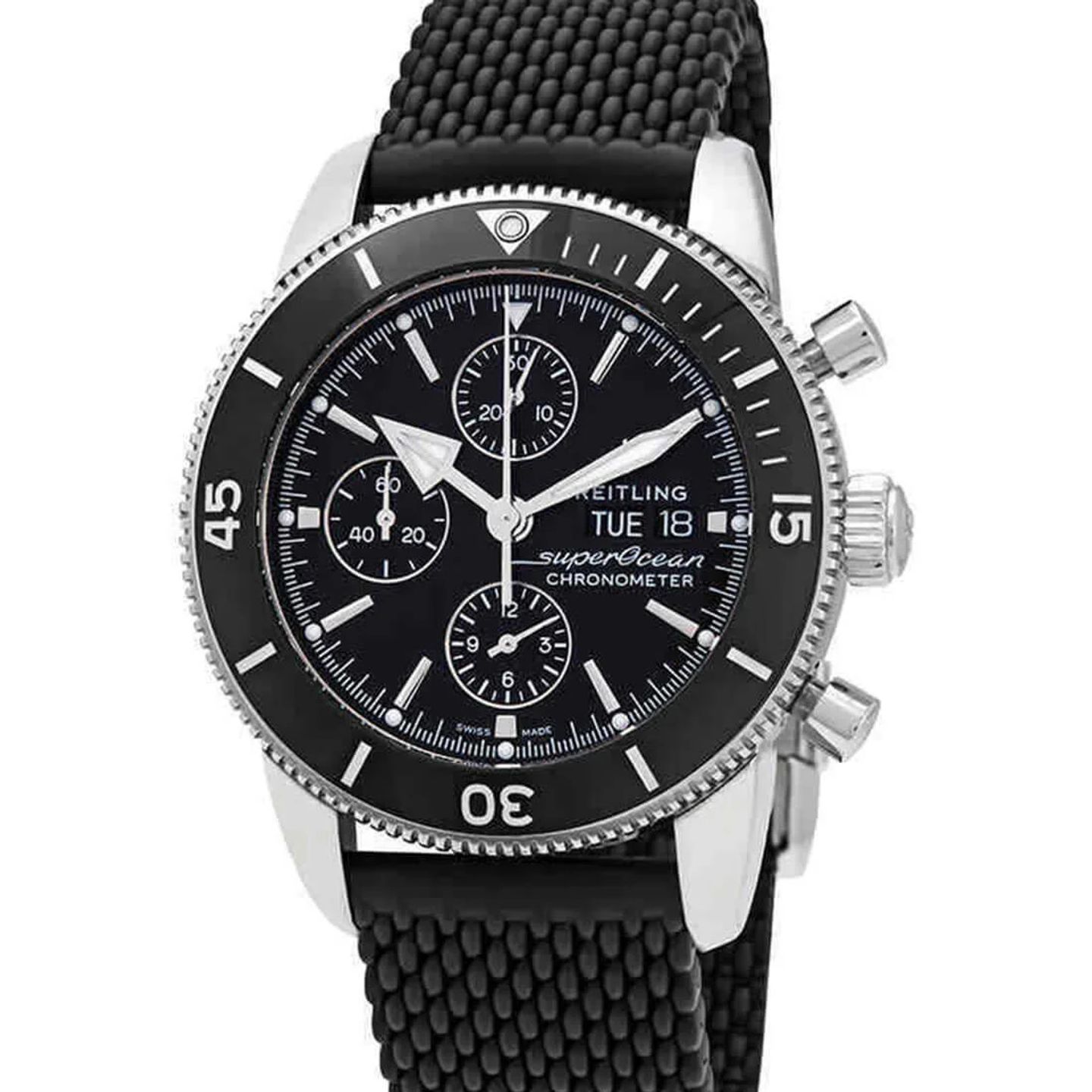 Breitling Superocean Heritage II Chronograph A13313121B1A1 (2023) - Black dial 44 mm Steel case (2/2)