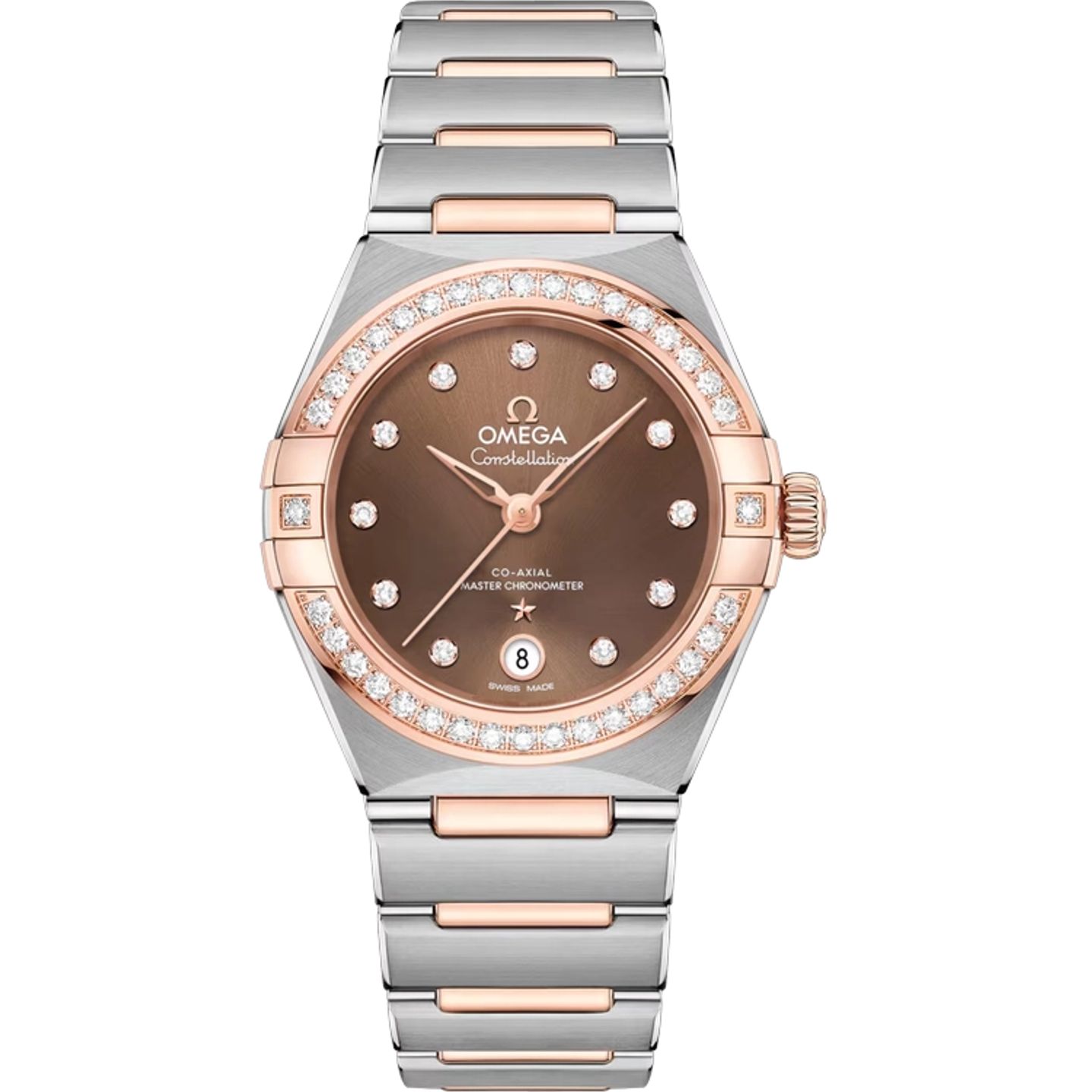 Omega Constellation 131.25.29.20.63.001 (2025) - Bruin wijzerplaat 29mm Staal (1/1)