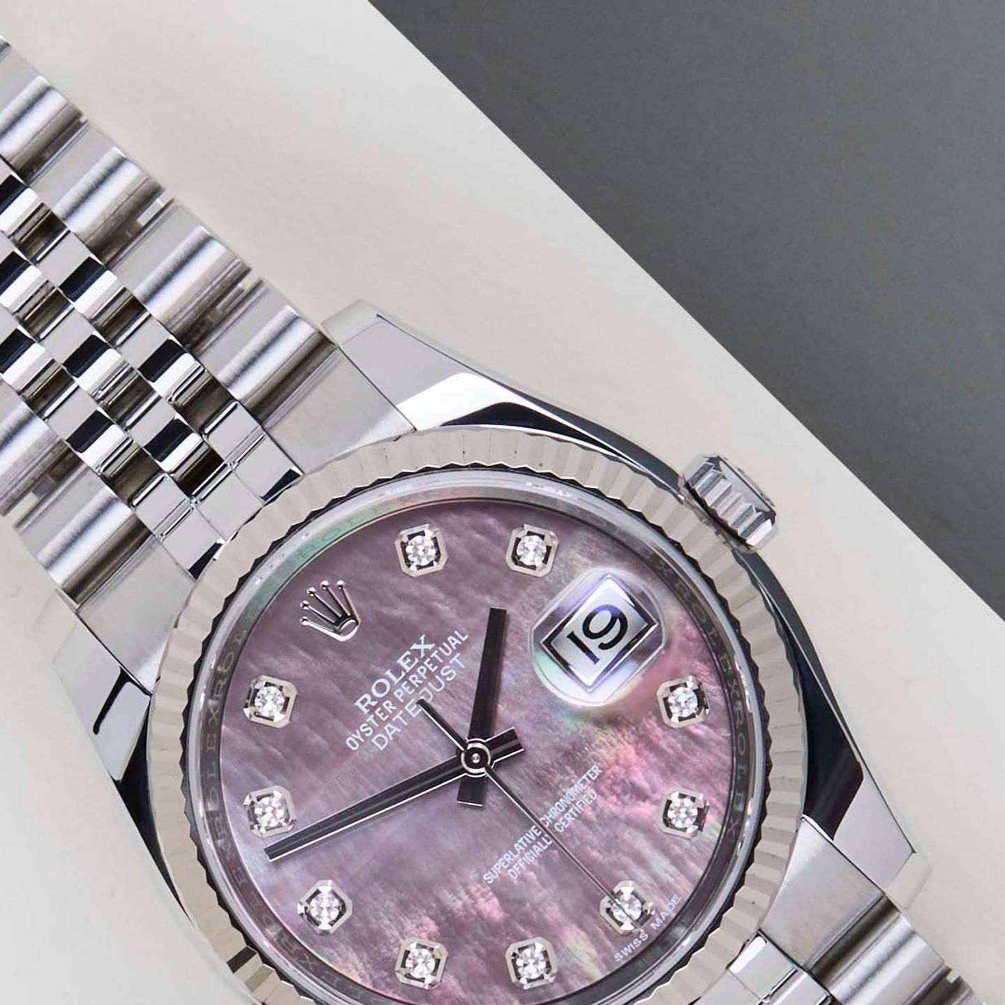 Rolex Datejust 36 116234 (2019) - Silver dial 36 mm Steel case (3/8)