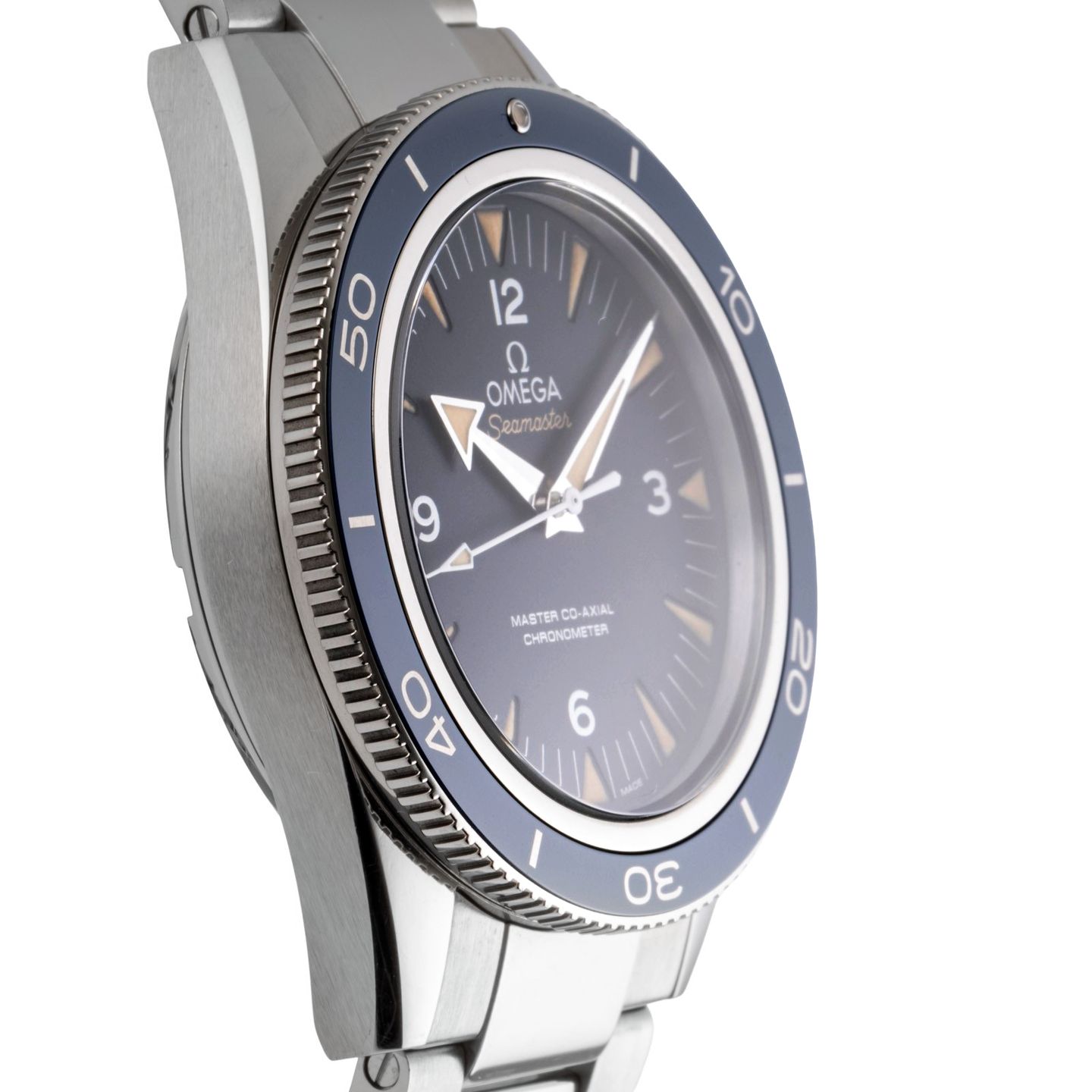 Omega Seamaster 300 233.90.41.21.03.001 (Onbekend (willekeurig serienummer)) - Blauw wijzerplaat 41mm Titanium (7/8)