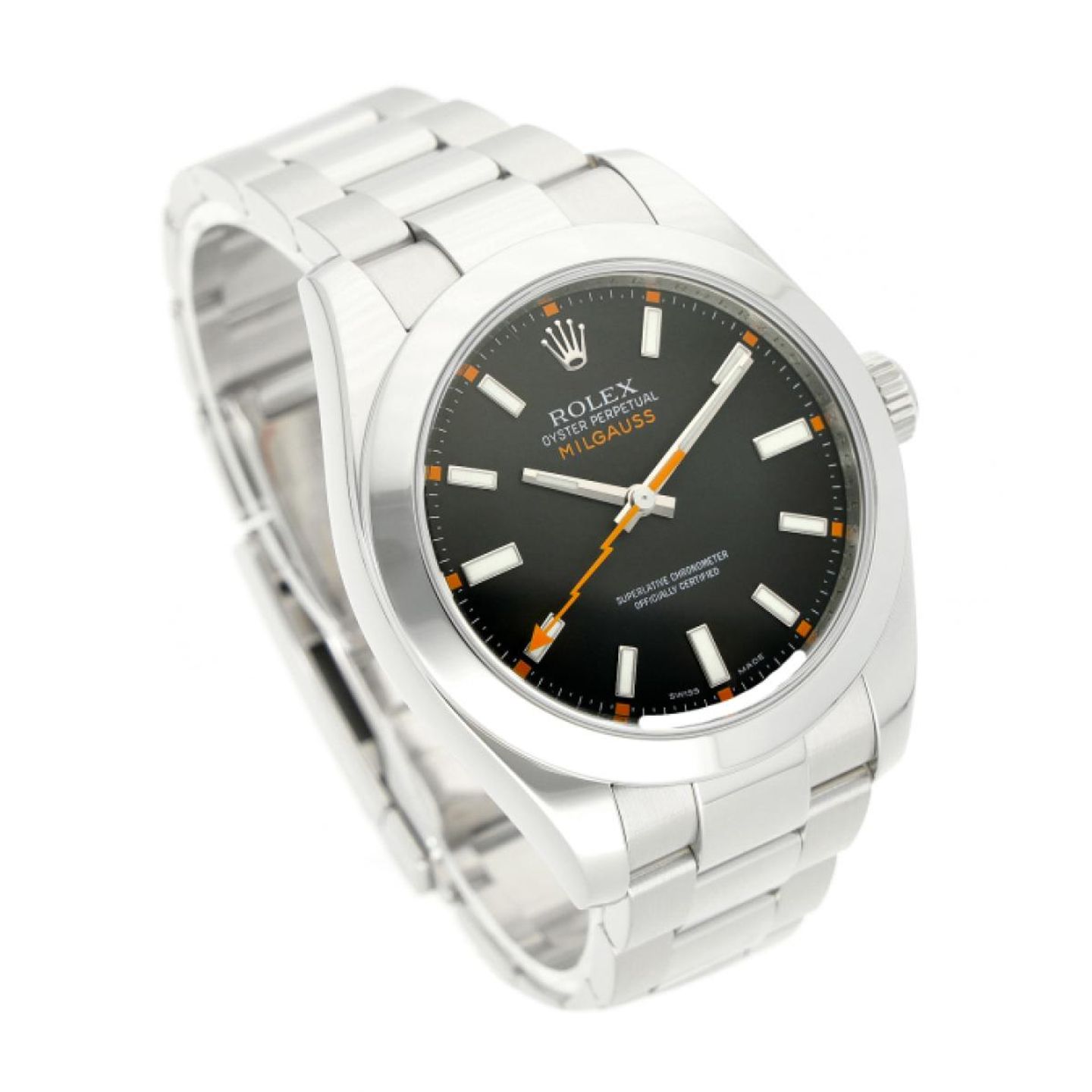 Rolex Milgauss 116400 (2007) - 40 mm Steel case (3/5)