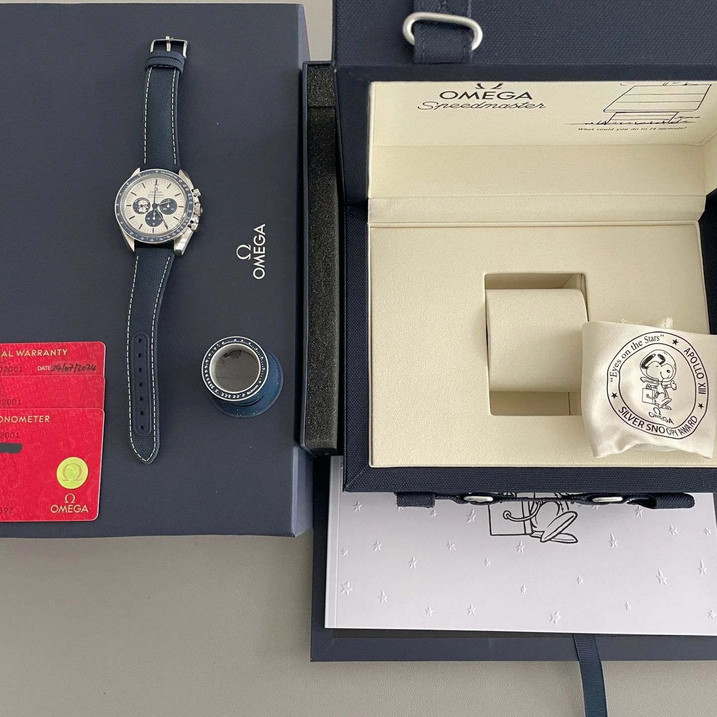 Omega Speedmaster Professional Moonwatch 310.32.42.50.02.001 (2024) - Wit wijzerplaat 42mm Staal (2/5)