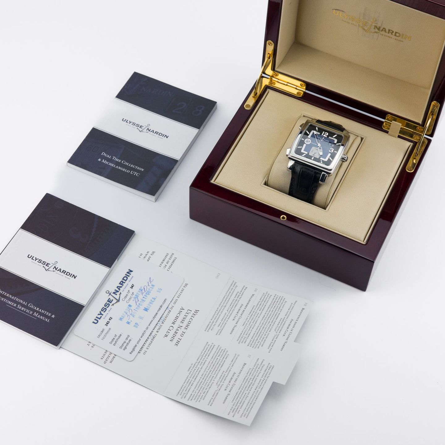 Ulysse Nardin Quadrato Dual Time 243-92/632 - (2/8)