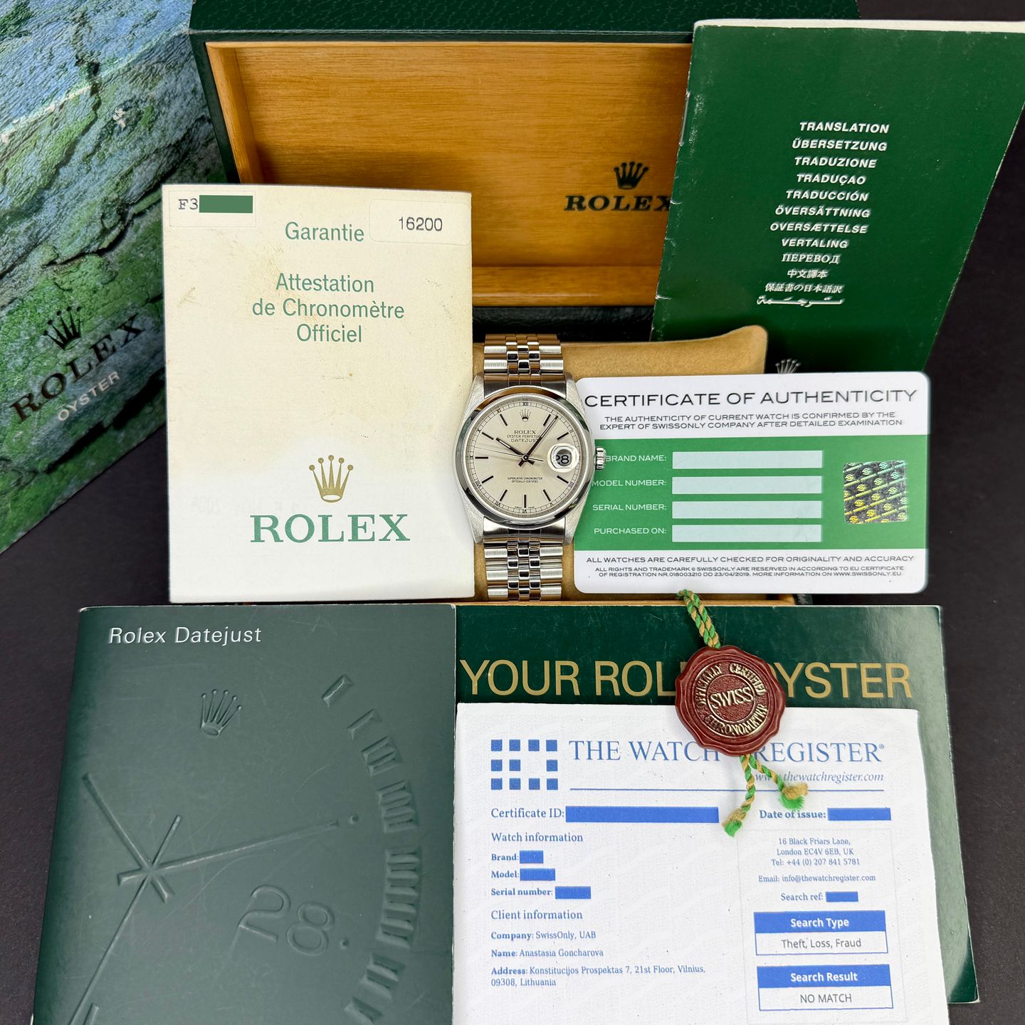 Rolex Datejust 36 16200 - (3/8)