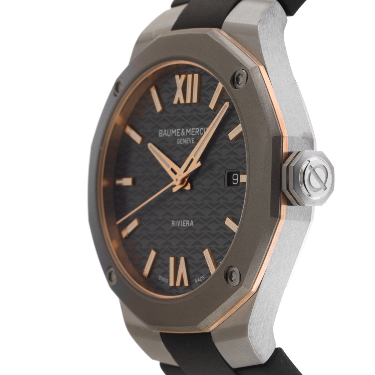 Baume & Mercier Riviera M0A10660 (2025) - Grey dial 42 mm Steel case (4/7)