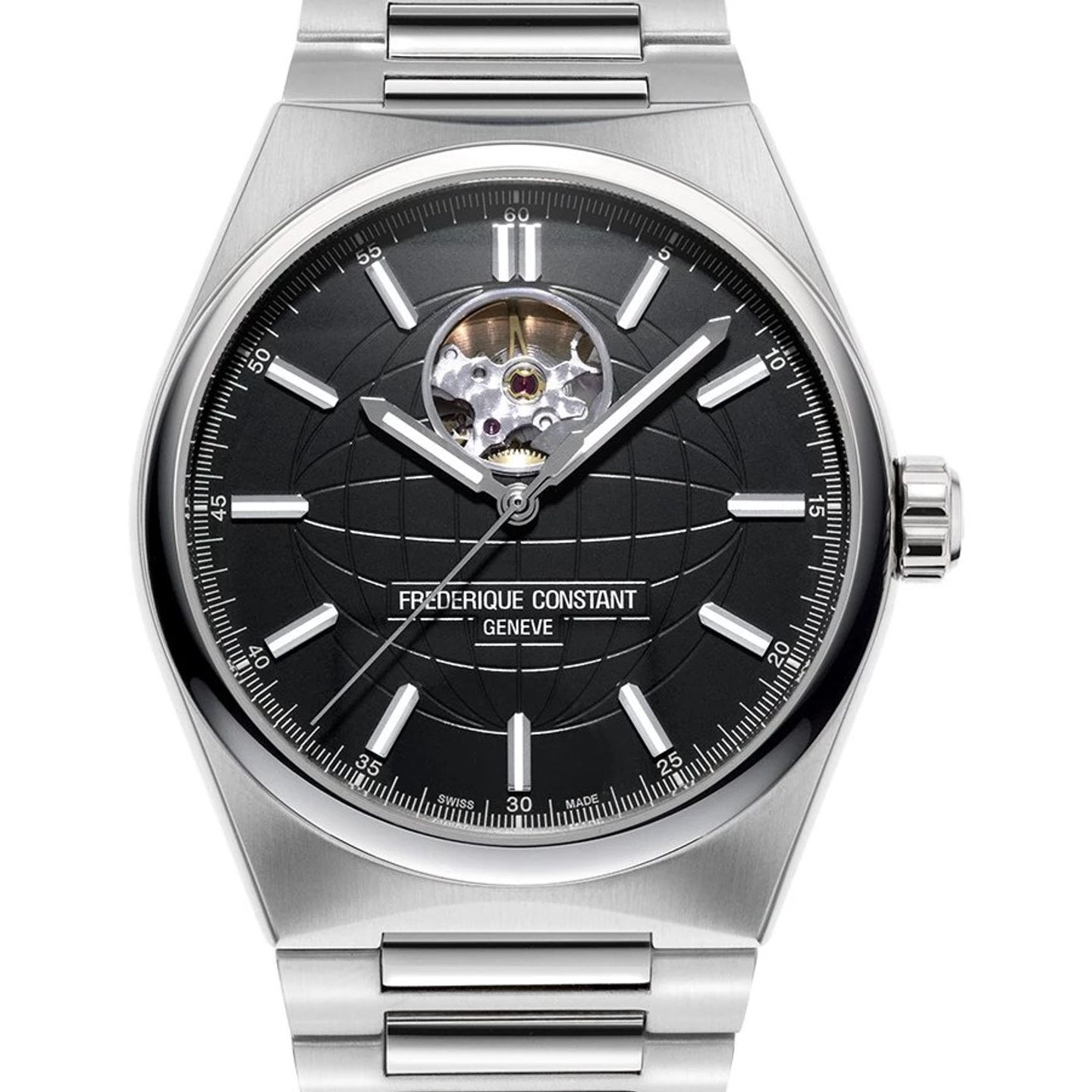 Frederique Constant Highlife FC-310B4NH6B (2024) - Zwart wijzerplaat 41mm Staal (1/3)