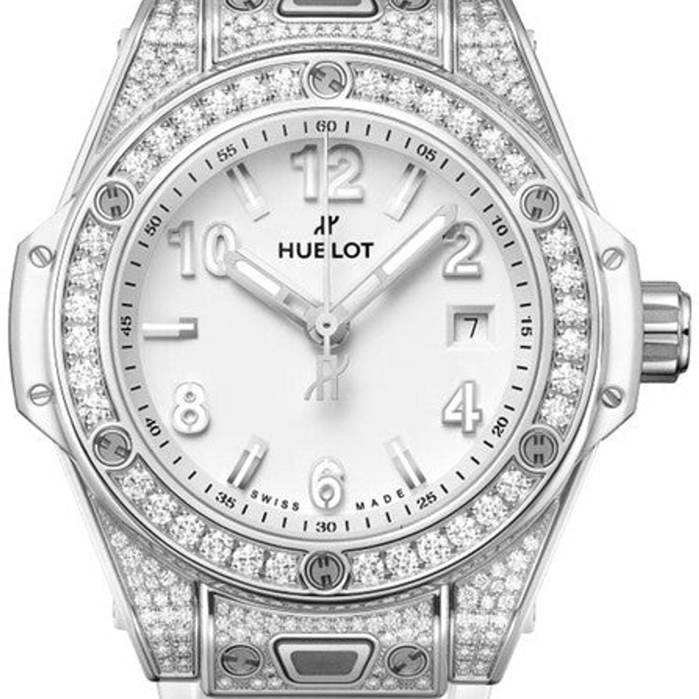 Hublot Big Bang 485.SE.2010.RW.1604 (2025) - Wit wijzerplaat 33mm Staal (1/1)