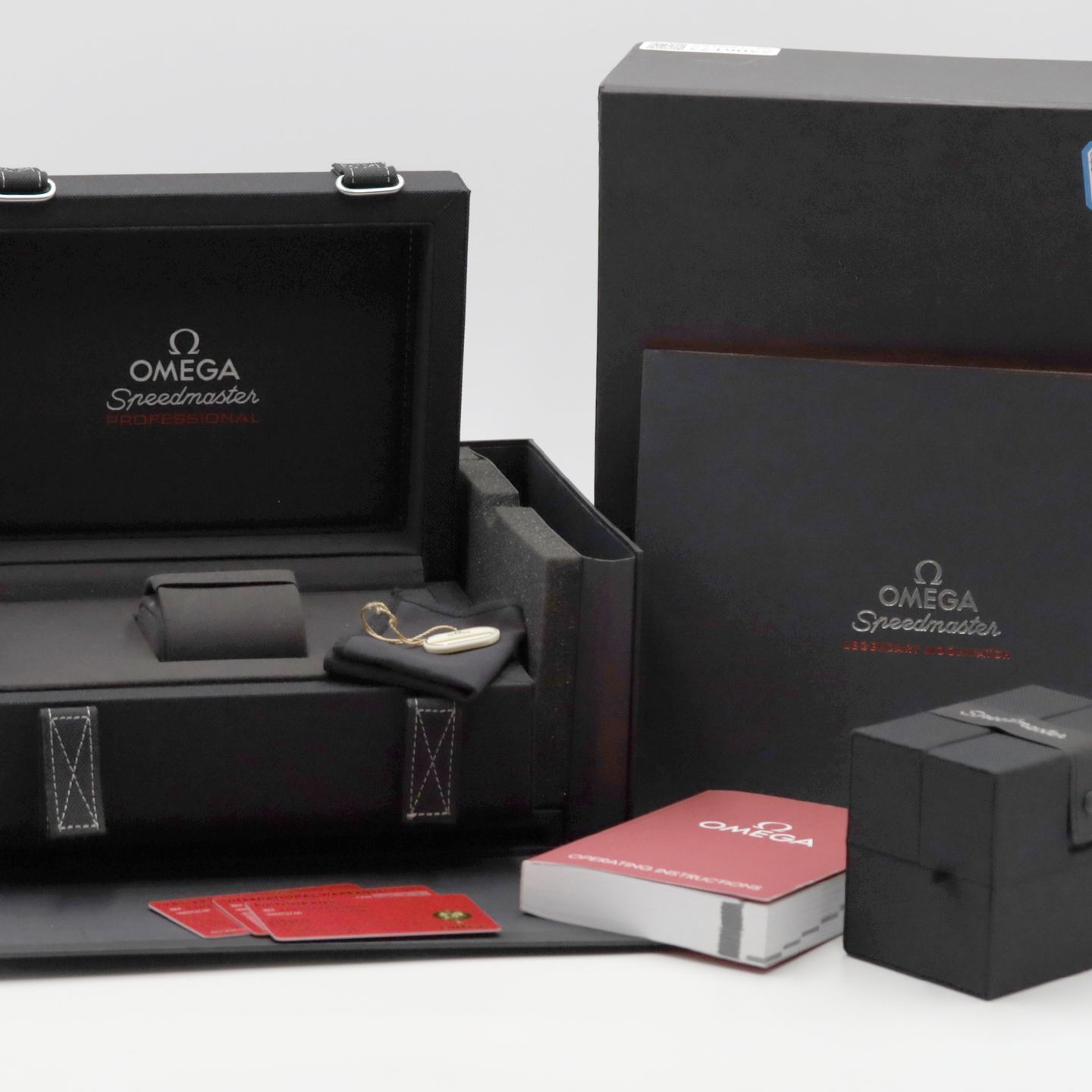 Omega Speedmaster Professional Moonwatch 310.30.42.50.04.001 (Unknown (random serial)) - White dial 42 mm Steel case (8/8)