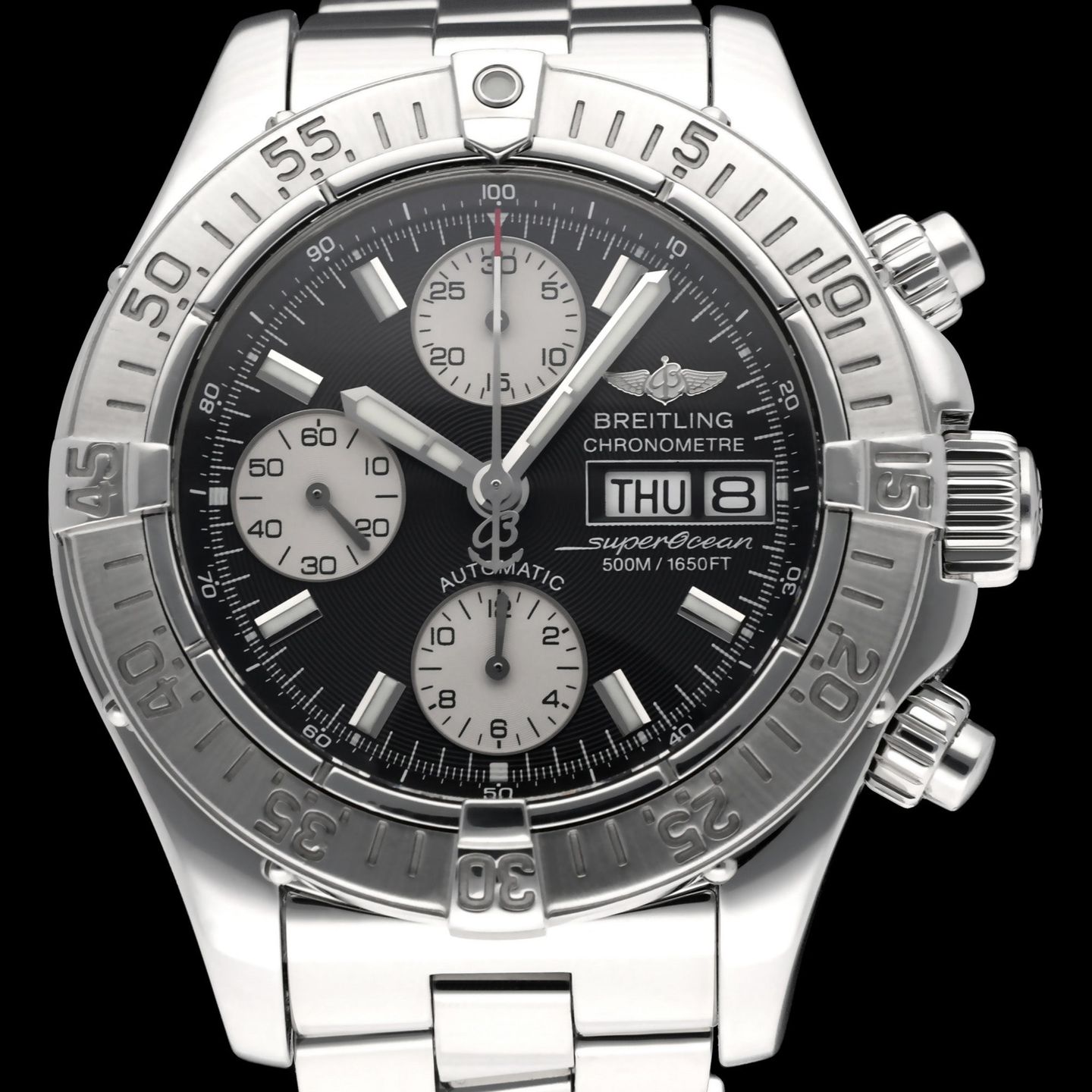 Breitling Superocean Chronograph II A13340 (2009) - 42 mm Steel case (1/8)