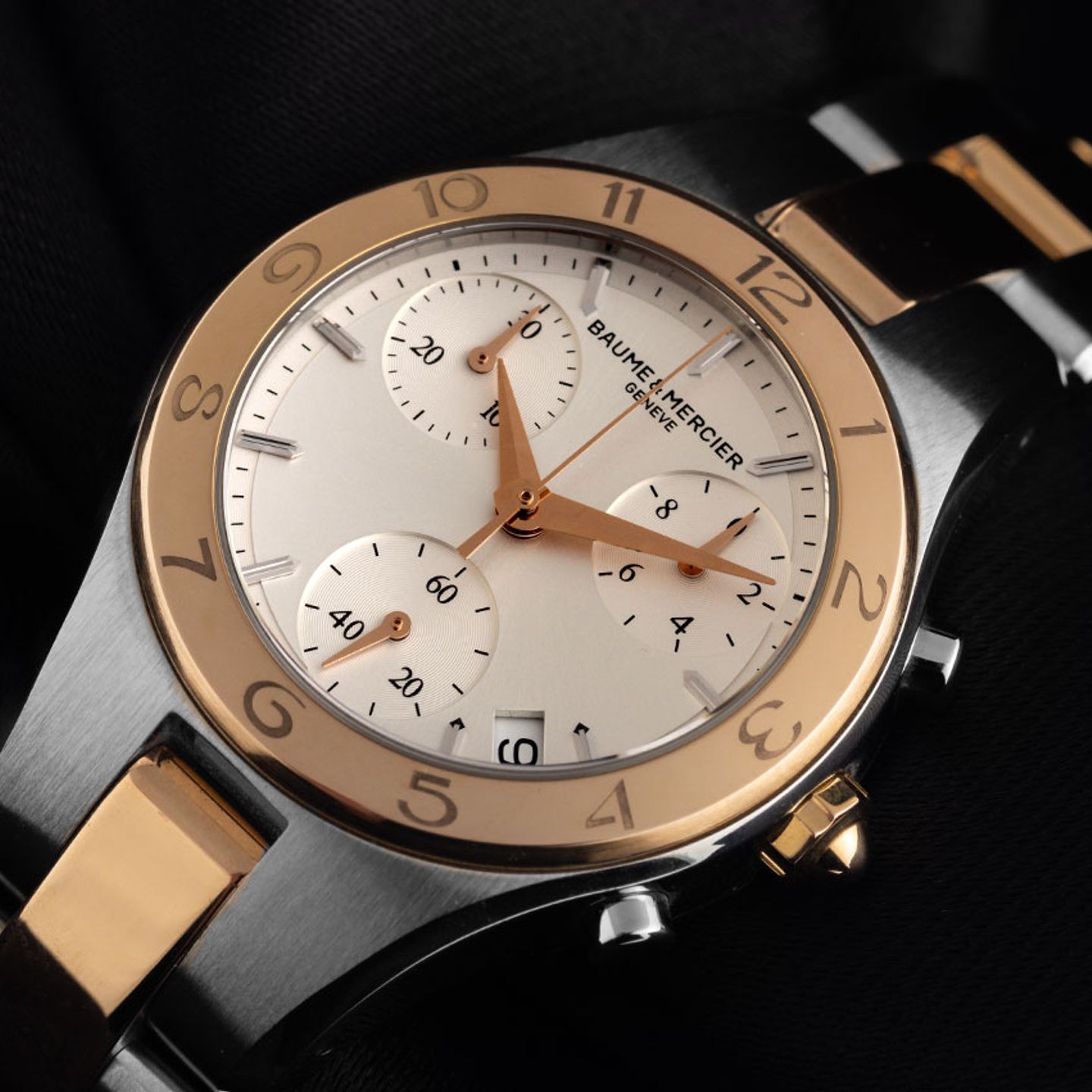 Baume & Mercier Linea M0A10016 (2024) - Zilver wijzerplaat 32mm Staal (3/7)