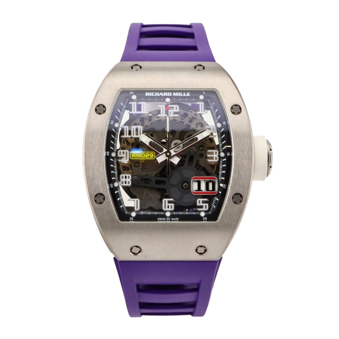 Richard Mille RM 029 RM029 AM-TI (2015) - Transparent dial 39 mm Titanium case (1/6)
