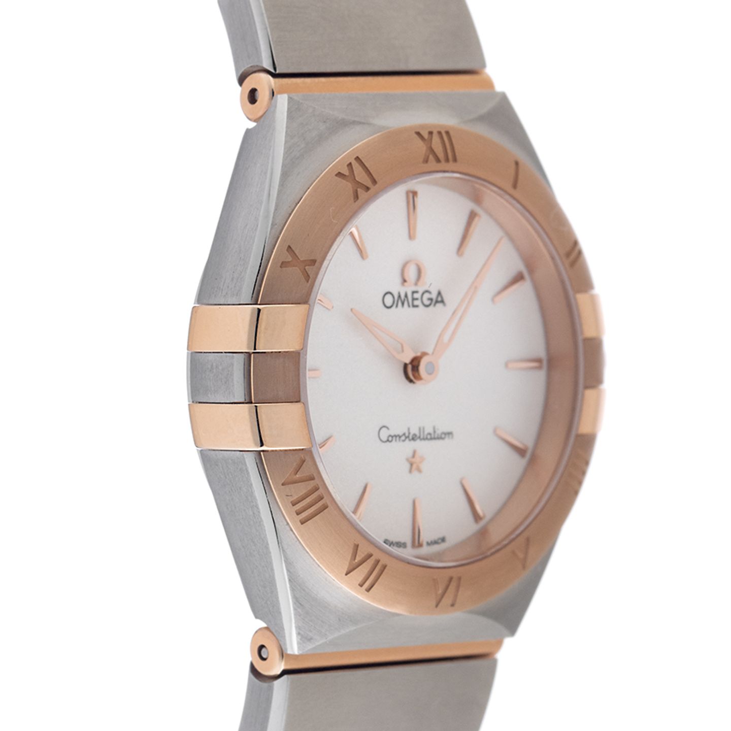 Omega Constellation Quartz 131.20.28.60.02.001 (2024) - Silver dial 28 mm Steel case (5/7)