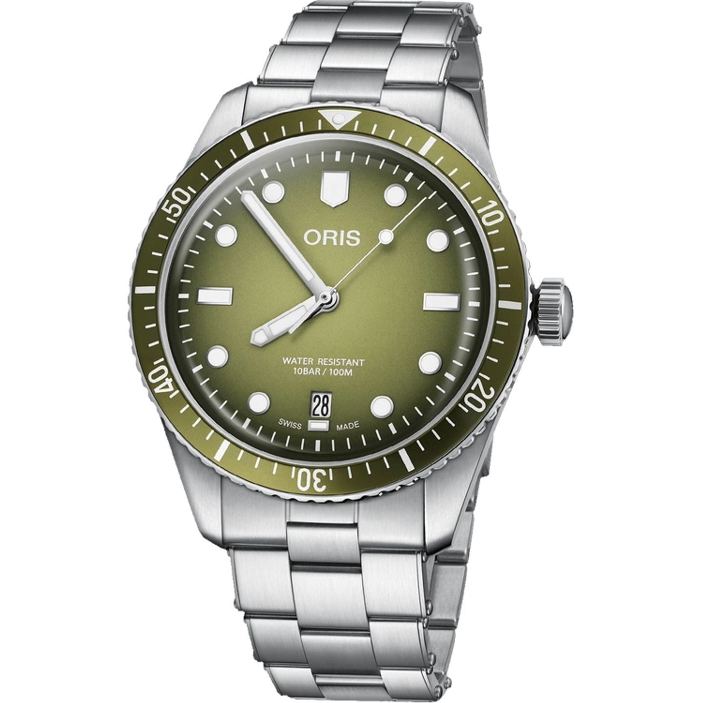 Oris Divers Sixty Five 01 733 7707 4057-07 8 20 18 (2026) - Green dial 40 mm Steel case (1/1)