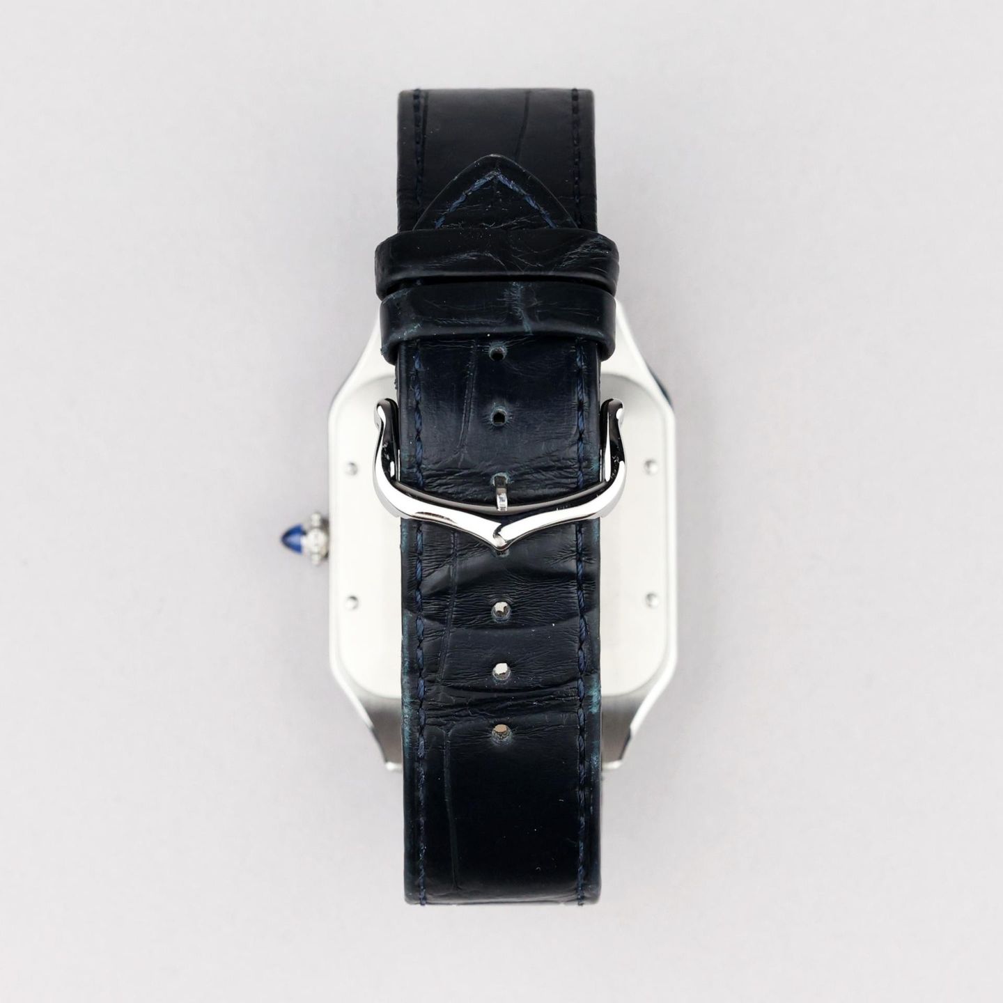 Cartier Santos Dumont WSSA0032 (2022) - 47mm Staal (7/8)