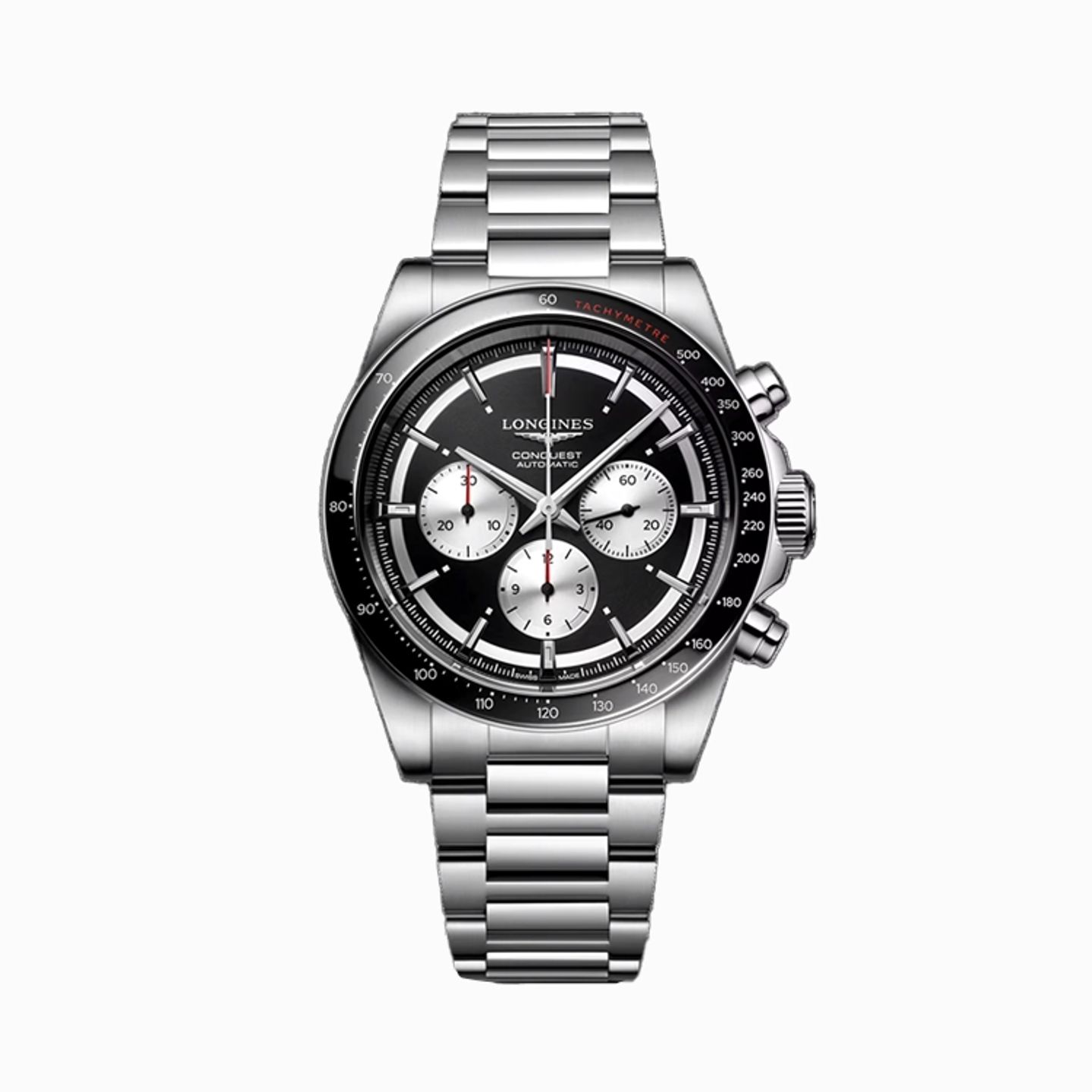 Longines Conquest L3.835.4.52.6 (2025) - Black dial 42 mm Steel case (1/1)