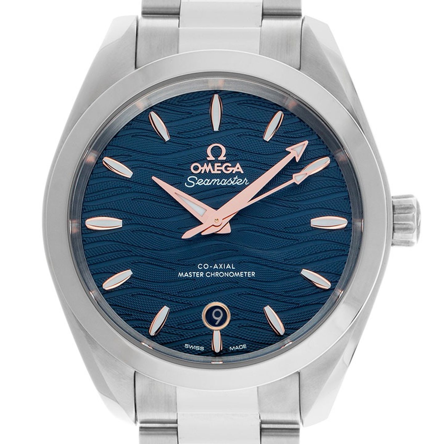 Omega Seamaster Aqua Terra 220.10.34.20.03.001 (2026) - Blauw wijzerplaat 34mm Staal (1/7)