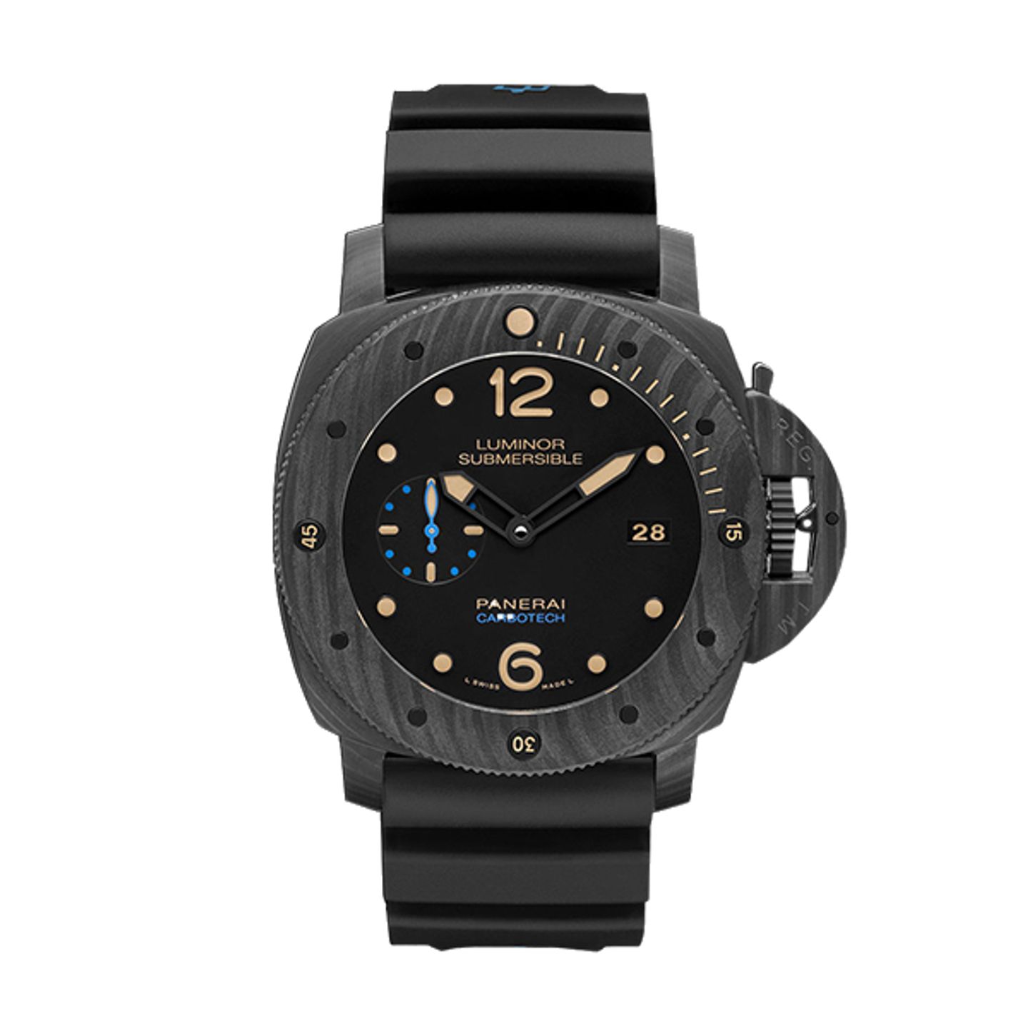 Panerai Luminor Submersible 1950 3 Days Automatic PAM00616 (2026) - Black dial 47 mm Carbon case (1/1)