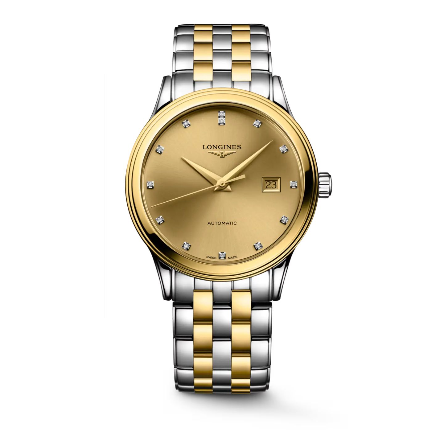 Longines Flagship L4.984.3.38.7 (2025) - Black dial 40 mm Steel case (1/1)