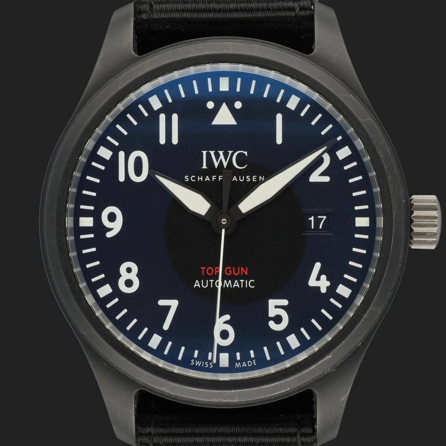 IWC Pilot IW326901 (2020) - Black dial 41 mm Ceramic case (2/8)