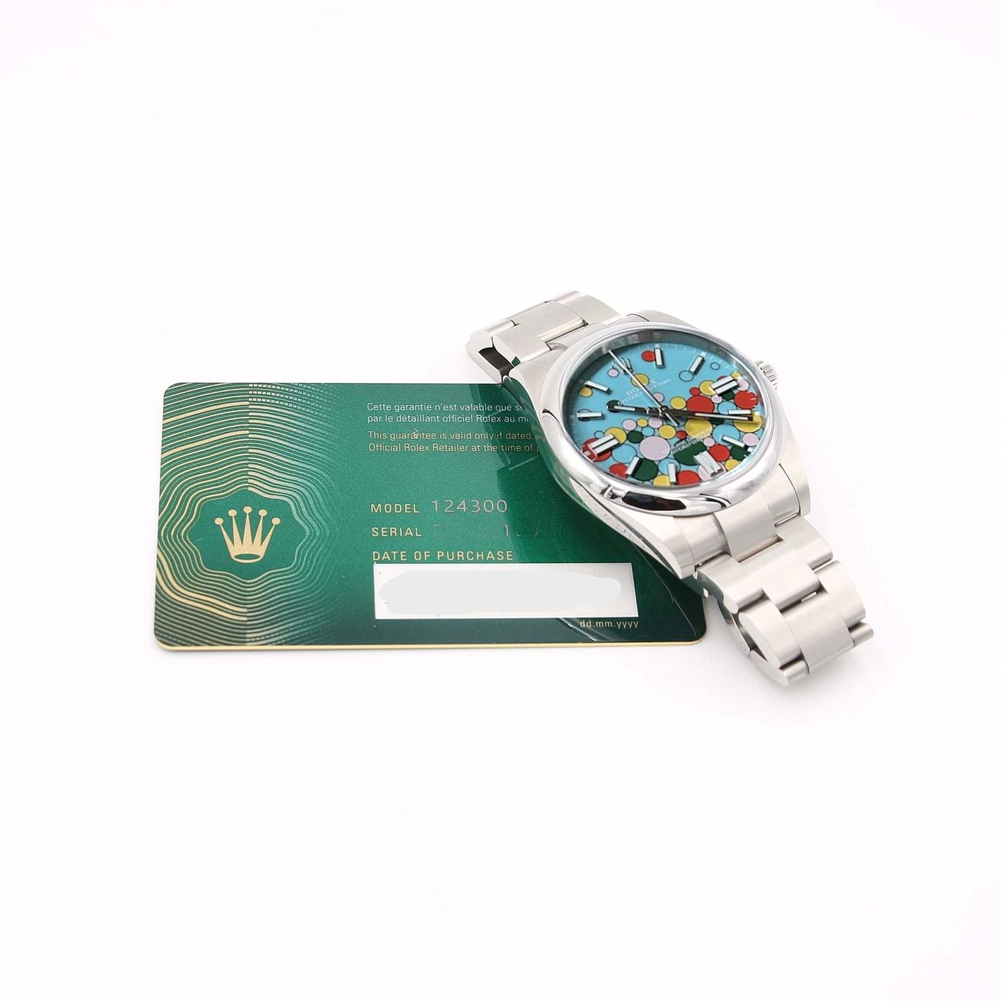 Rolex Oyster Perpetual 41 124300 (Onbekend (willekeurig serienummer)) - 41mm Staal (3/6)