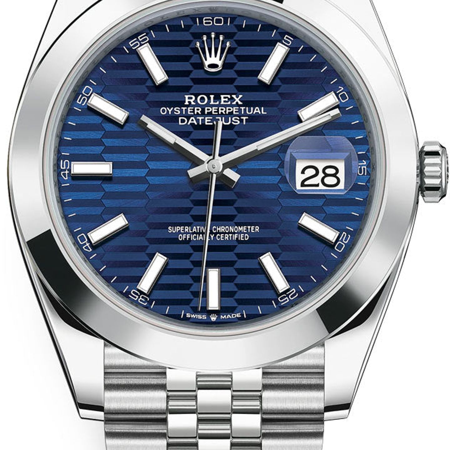 Rolex Datejust 41 126300 (2024) - Blue dial 41 mm Steel case (1/1)