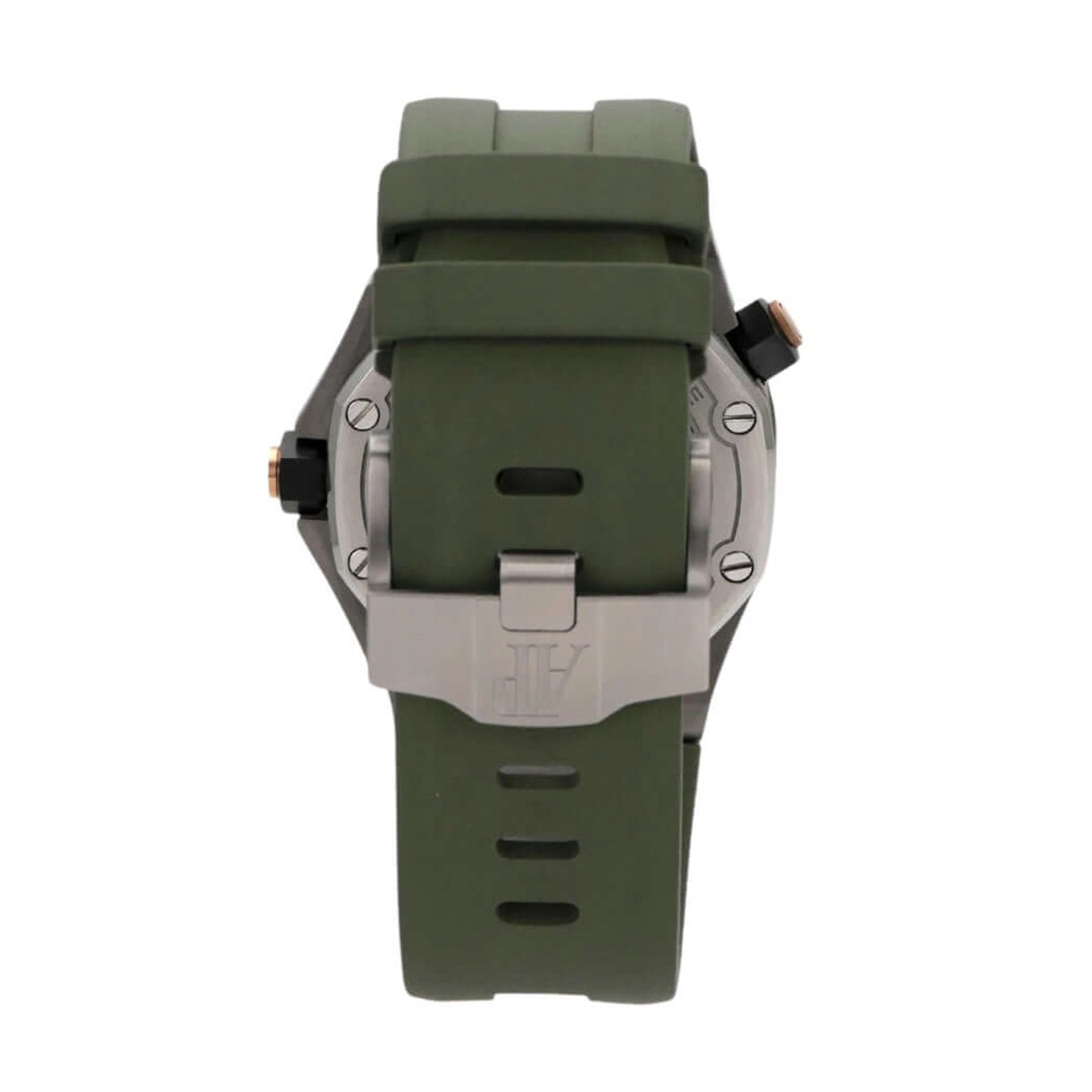 Audemars Piguet Royal Oak Offshore Diver 15720ST.OO.A052CA.01 (2021) - Green dial 42 mm Steel case (8/8)